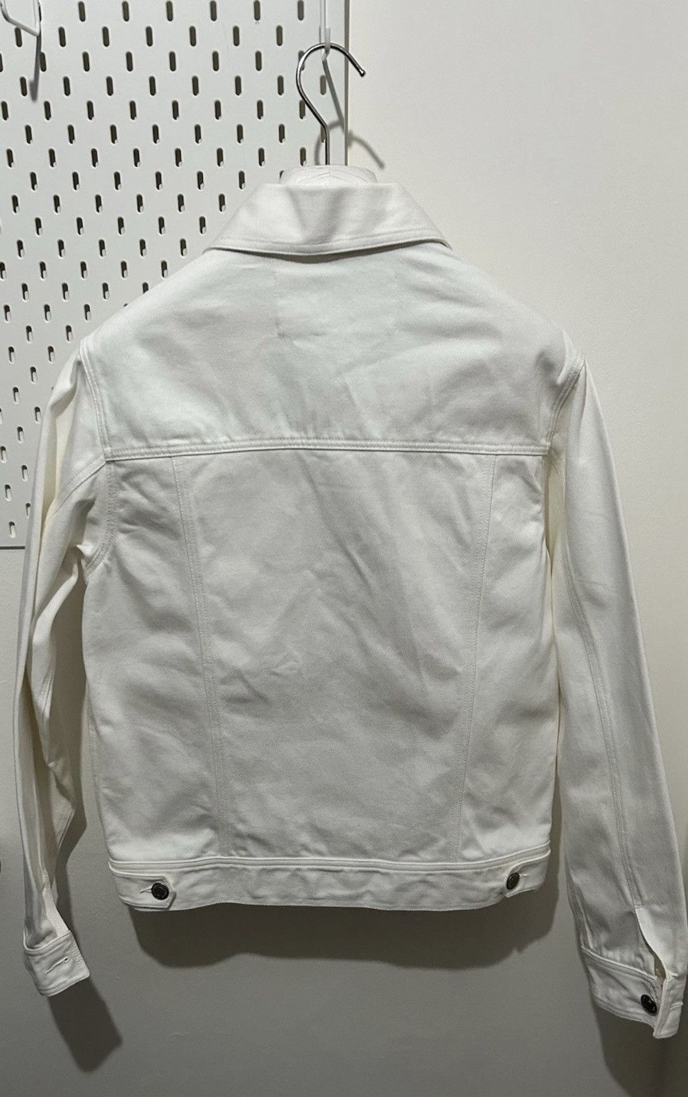 AMI Ami Paris Workwear Denim Jacket White Size Medium Size US M / EU 48-50 / 2 - 7 Thumbnail