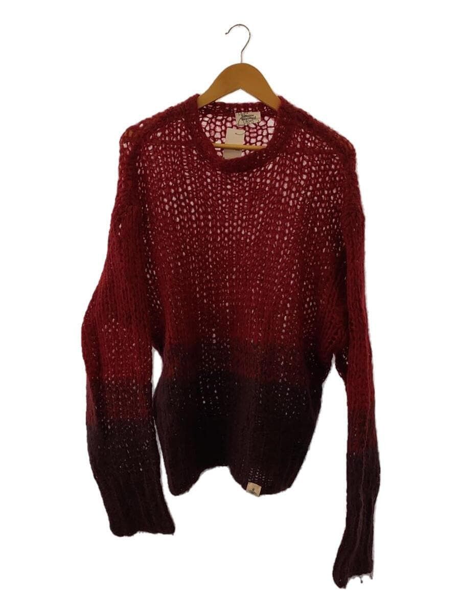 Image of Vivienne Westwood Mohair Knit Sweater in Red, Men's (Size XL)