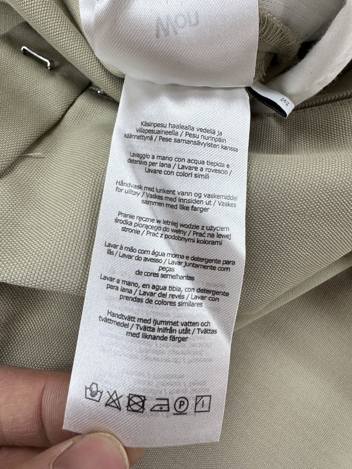 Japanese Brand × Won Hundred Authentic Won Hundred Pleated Trousers Beige Pants Womens Size 36" / US 14 / IT 50 - 10 Thumbnail