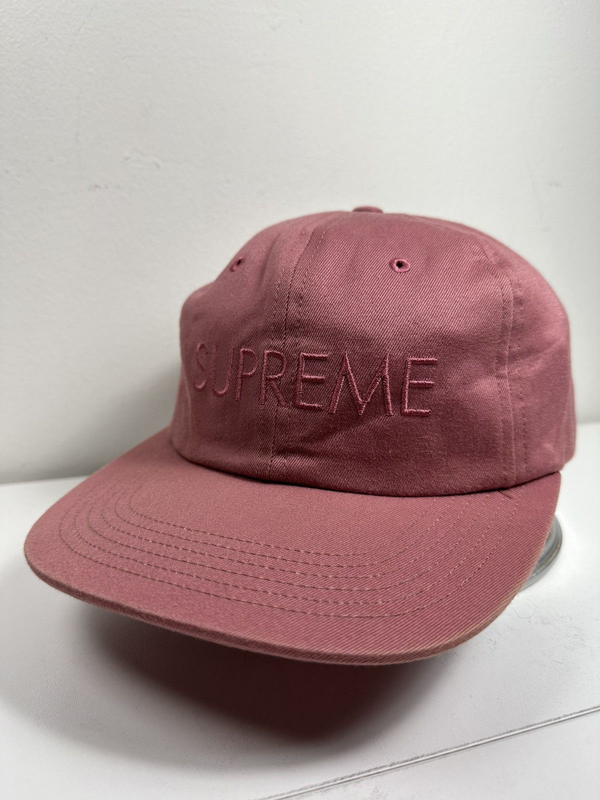 Supreme Supreme Tonal Logo 6-Panel Cap Hat Size ONE SIZE - 4 Thumbnail