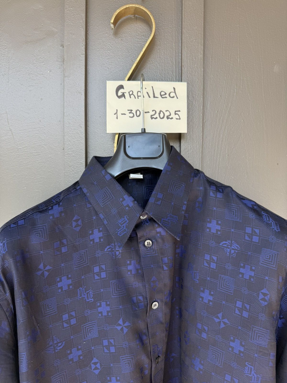 Versace Versace 90s button up shirt Size US L / EU 52-54 / 3 - 2 Thumbnail