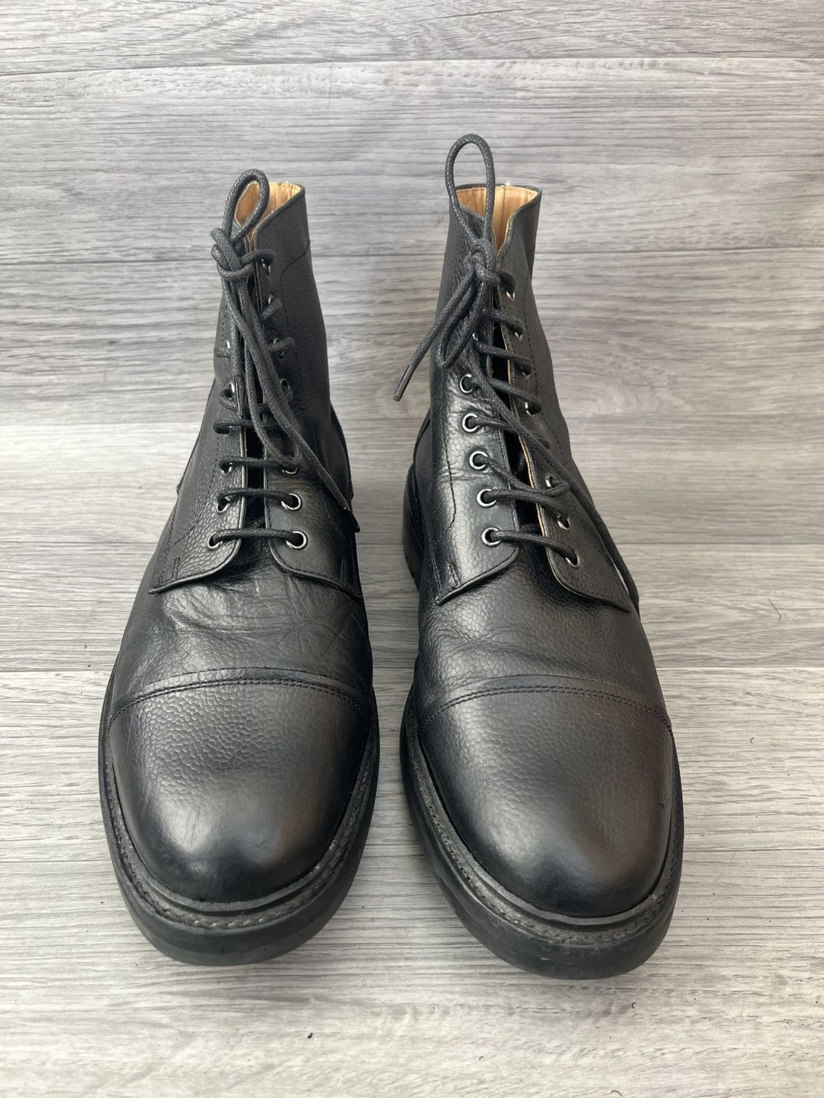 Grenson Grenson pebble grain leather cap toe boots sz uk 9 Size US 10 / EU 43 - 3 Thumbnail