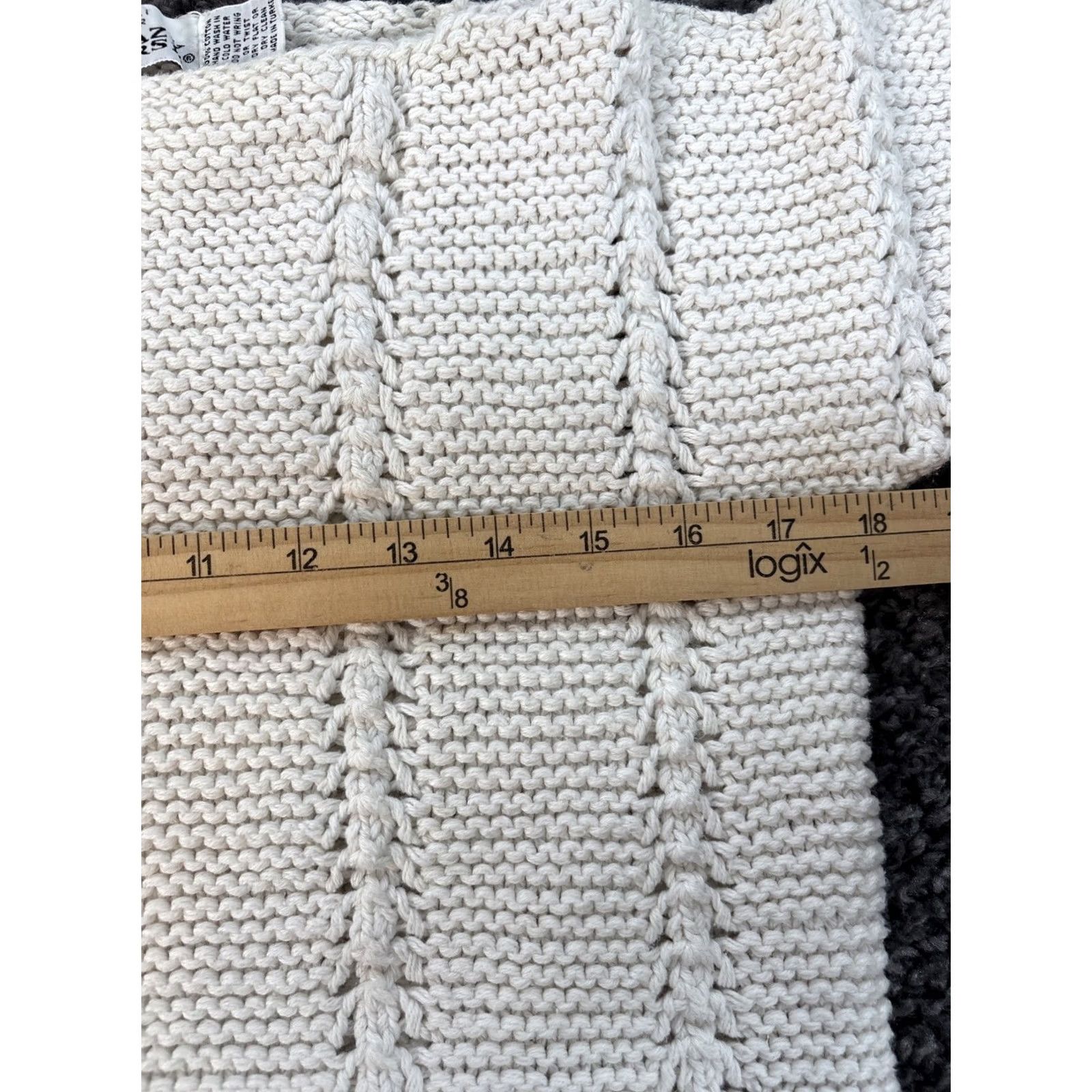 Vintage VINTAGE Crazy Horse T Shirt Women S Sweater Textured Knit Boho Ivory 80s Size S / US 4 / IT 40 - 3 Thumbnail