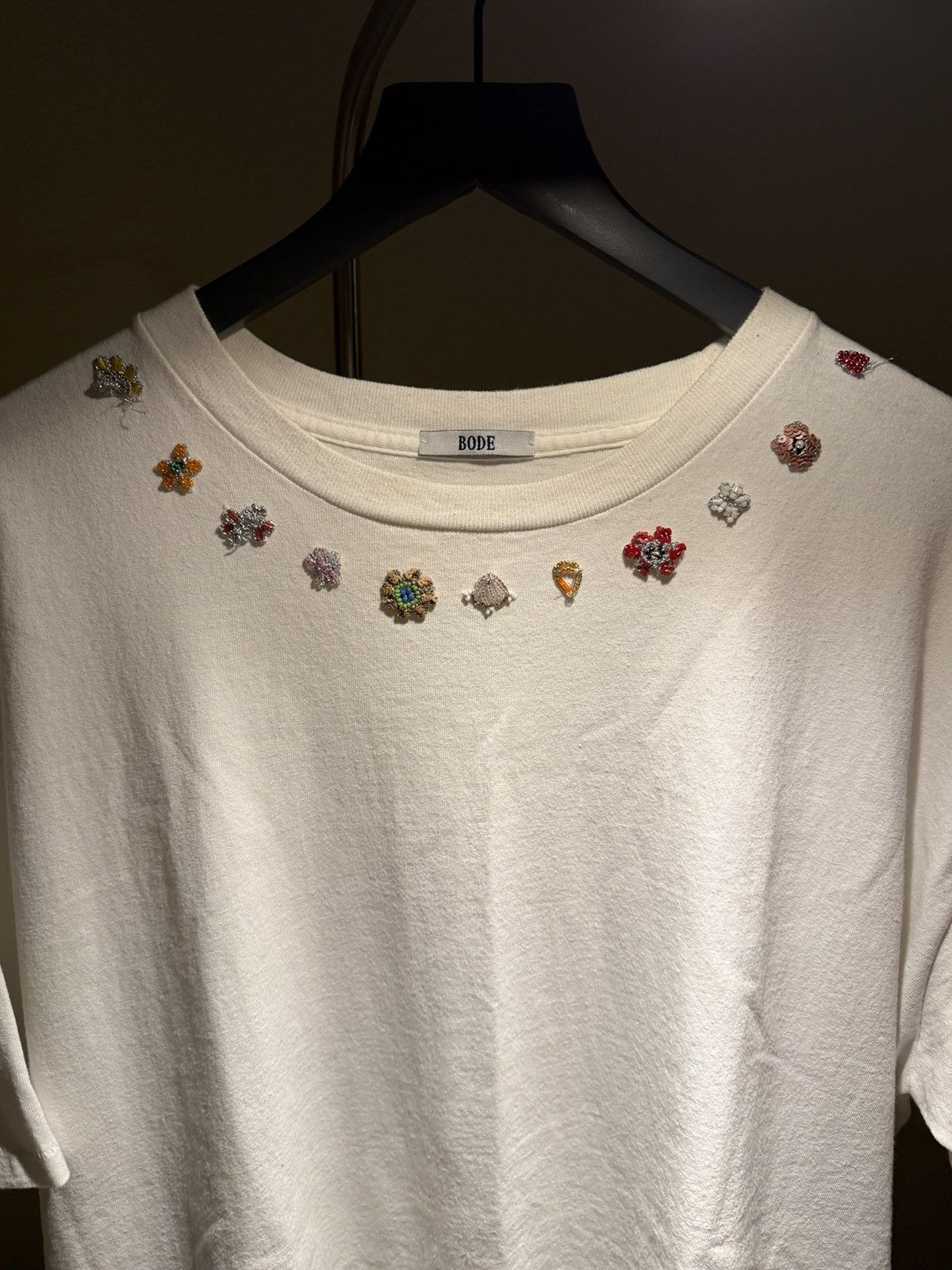 Bode Beaded Necklace T-Shirt Size US L / EU 52-54 / 3 - 11 Thumbnail