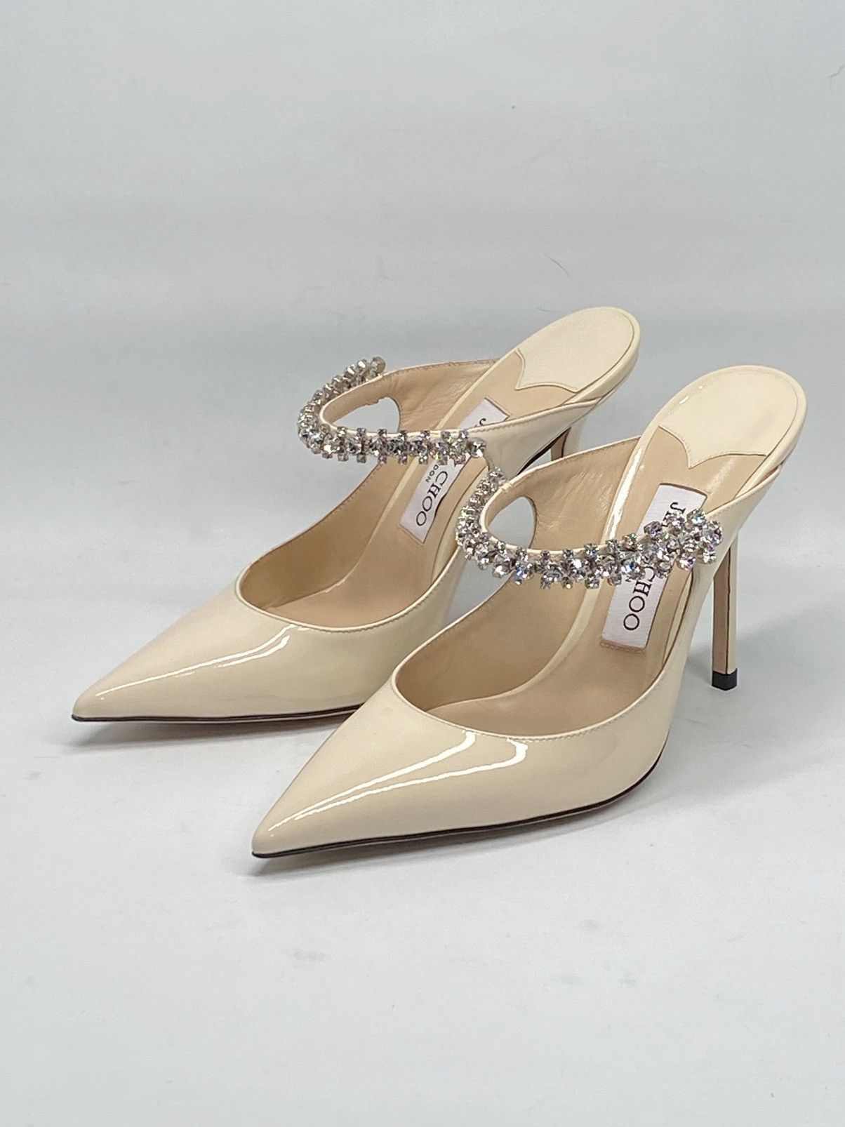 Jimmy Choo Jimmy Choo Bing Embellished Patent Leather Mules size 37 Size US 7 / IT 37 - 7 Thumbnail