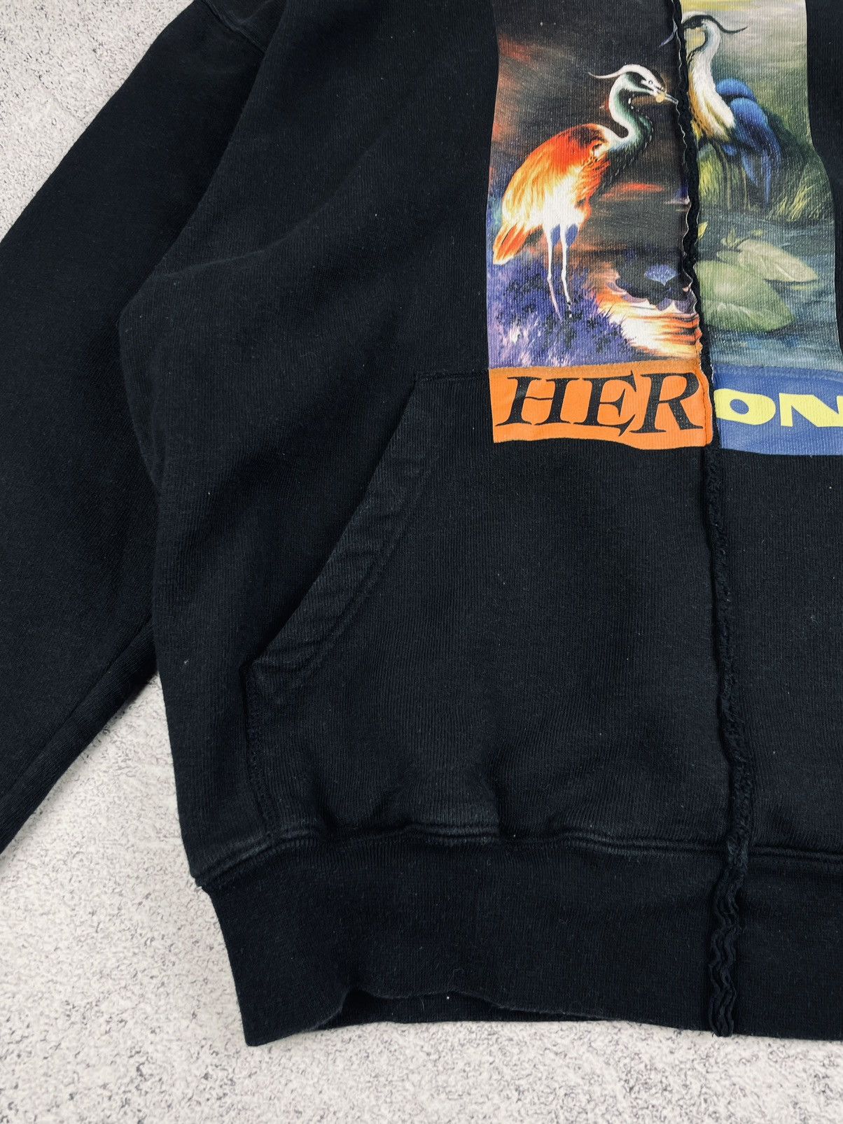 Heron Preston Rare! HERON PRESTON Split Herons Graphic Hoodie Black Size S Size US S / EU 44-46 / 1 - 4 Thumbnail