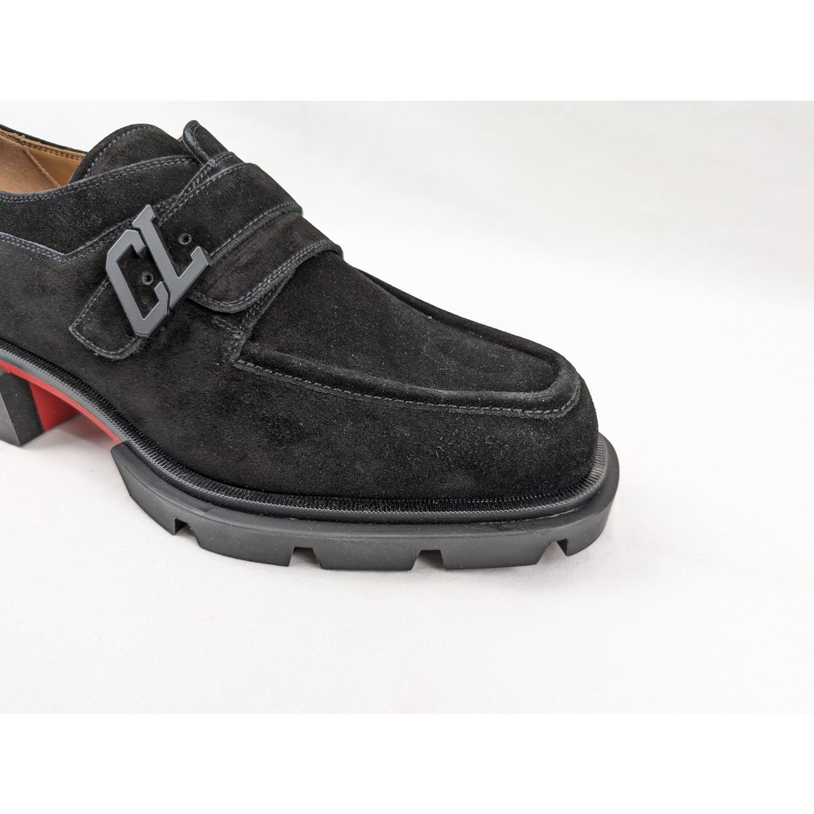 Christian Louboutin o1rshd1 Our Georges Flat Shoes in Black Size US 12 / EU 45 - 4 Thumbnail