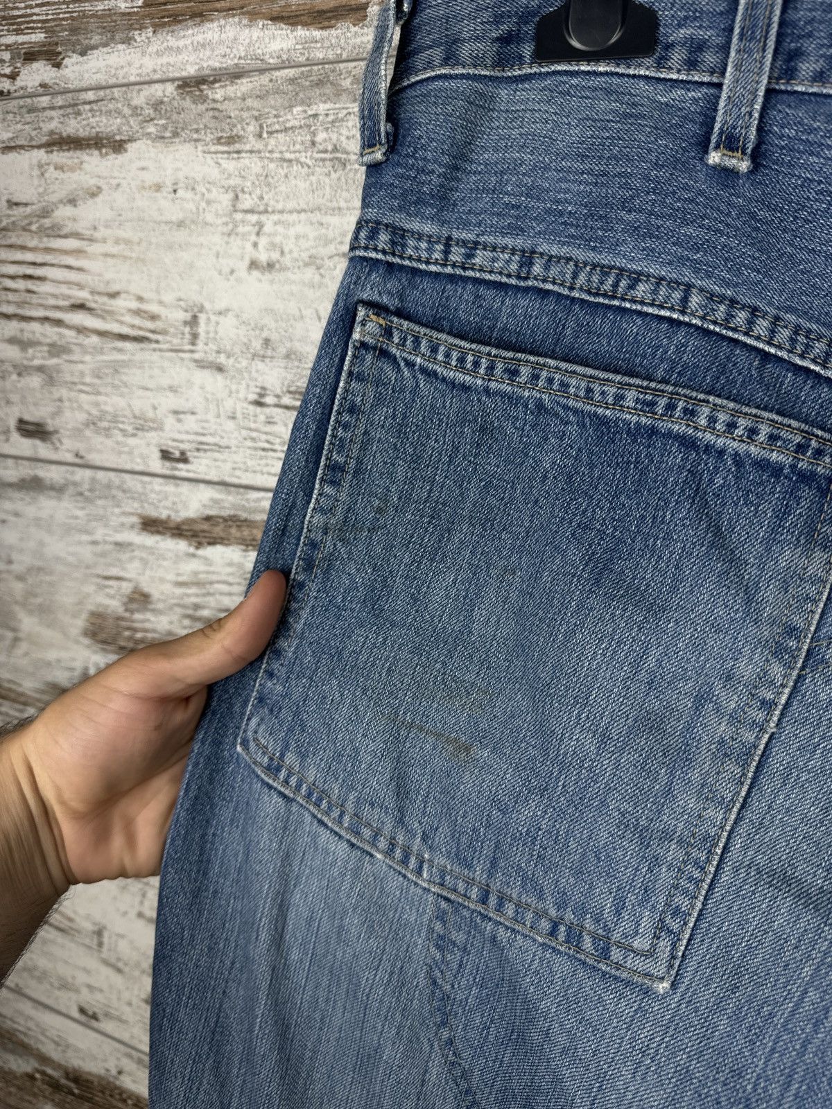 G-Star × Vintage Mens Vintage G Star Raw denim jeans Elwood 3d faded y2k rare Size US 36 / EU 52 - 17 Thumbnail