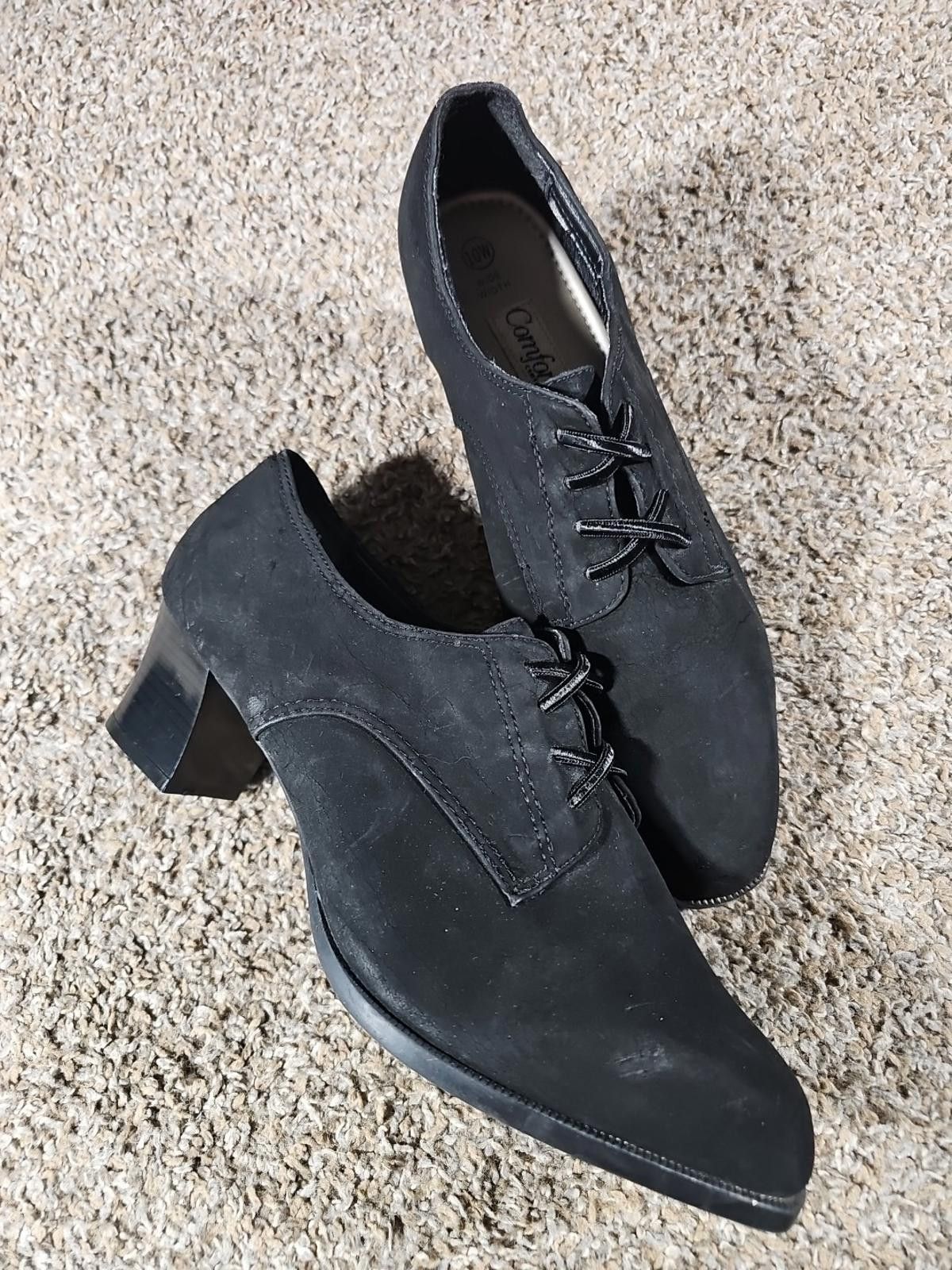 Other ComfortPlus Womens 10W Lace Up Heels Size US 10 / IT 40 - 1 Thumbnail