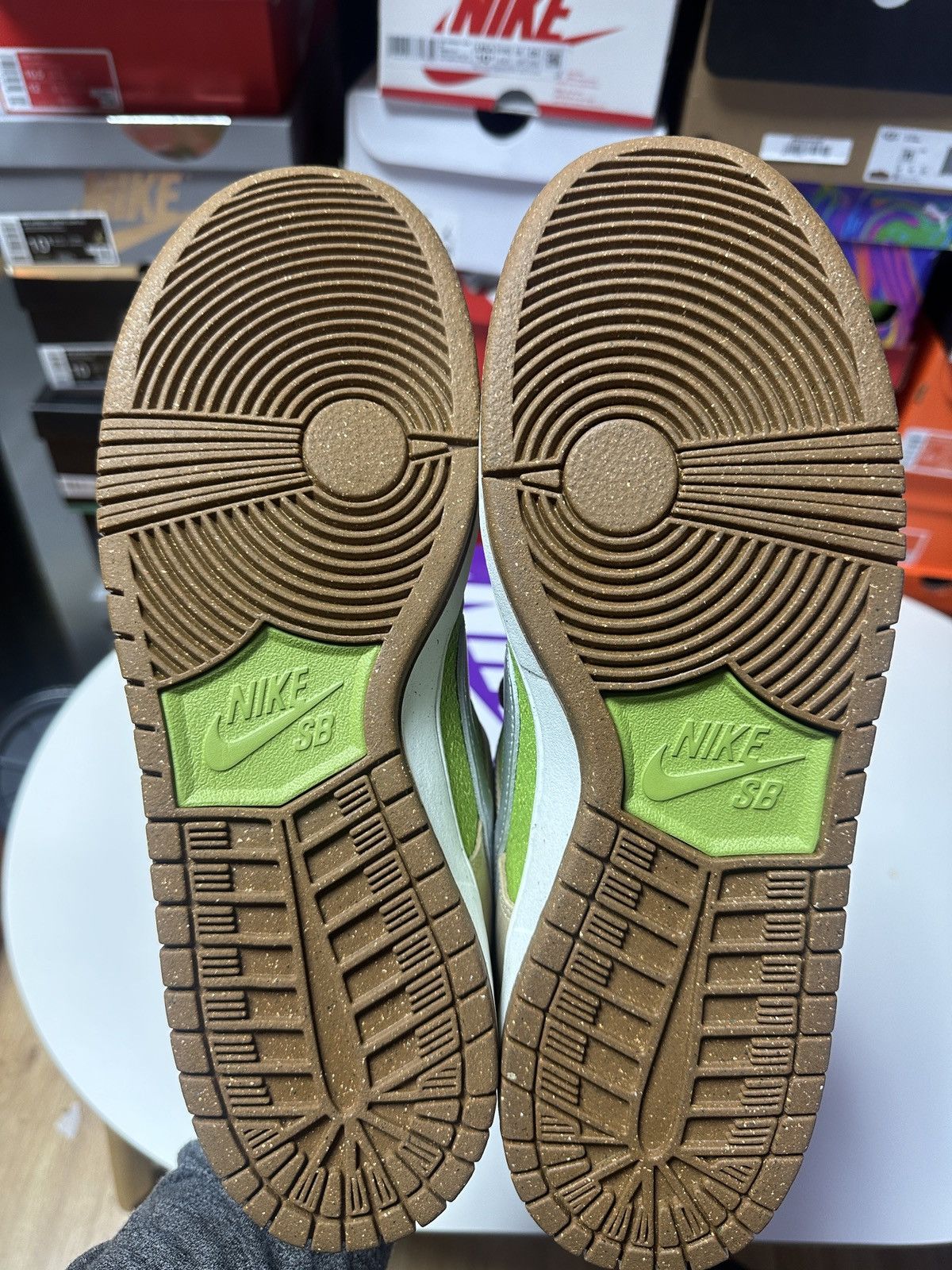 Nike Nike SB Dunk Low Pro WC Sesame Silver Pear Sz 10.5 US MEN Size US 10.5 / EU 43-44 - 9 Thumbnail