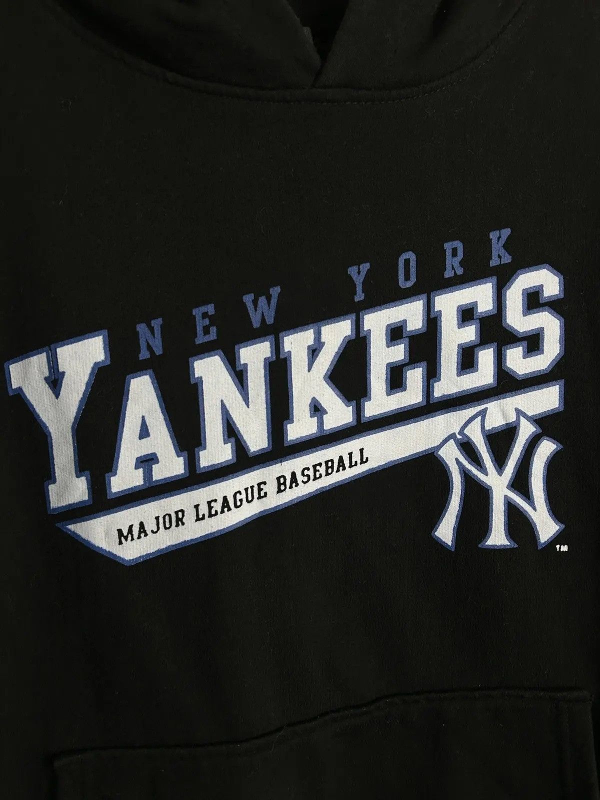 MLB Majestic MLB Baseball New York Yankees Hoodie In Black Size L / US 10 / IT 46 - 3 Thumbnail