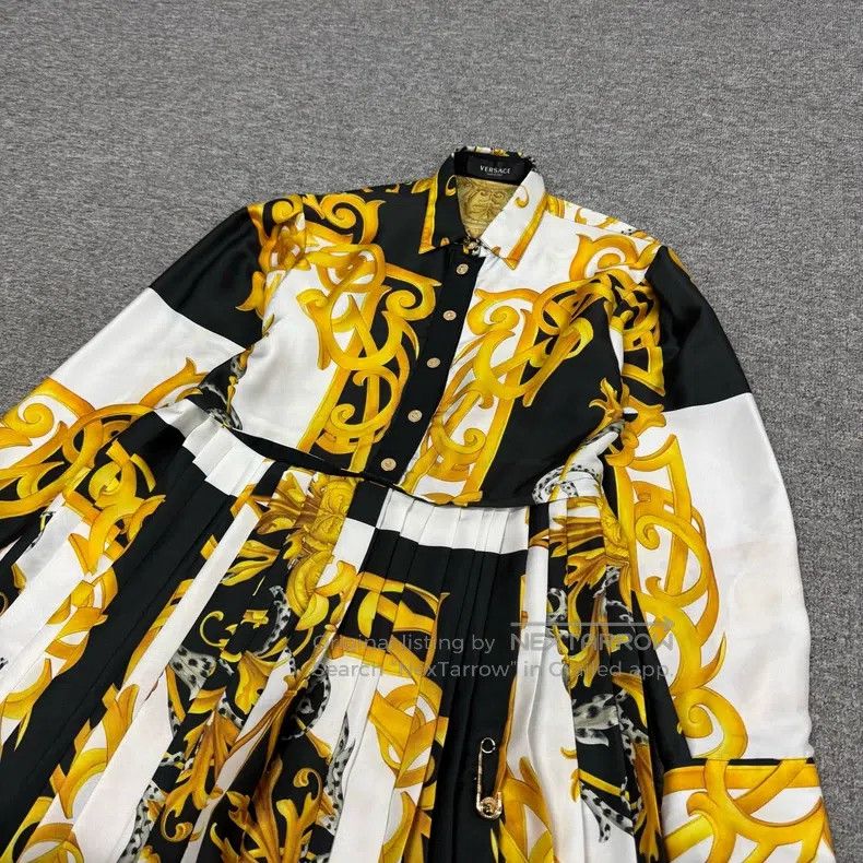 Versace Versace Silk dress Size XS / US 0-2 / IT 36-38 - 3 Thumbnail