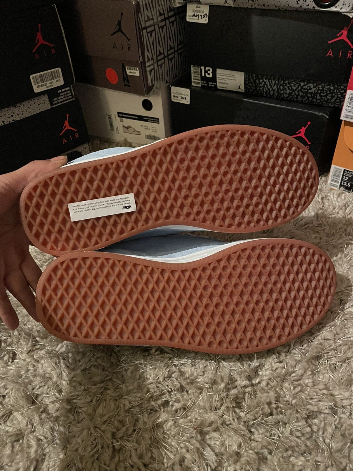 Vans Skate Cab 4 Baby Blue Size US 11.5 / EU 44-45 - 8 Thumbnail