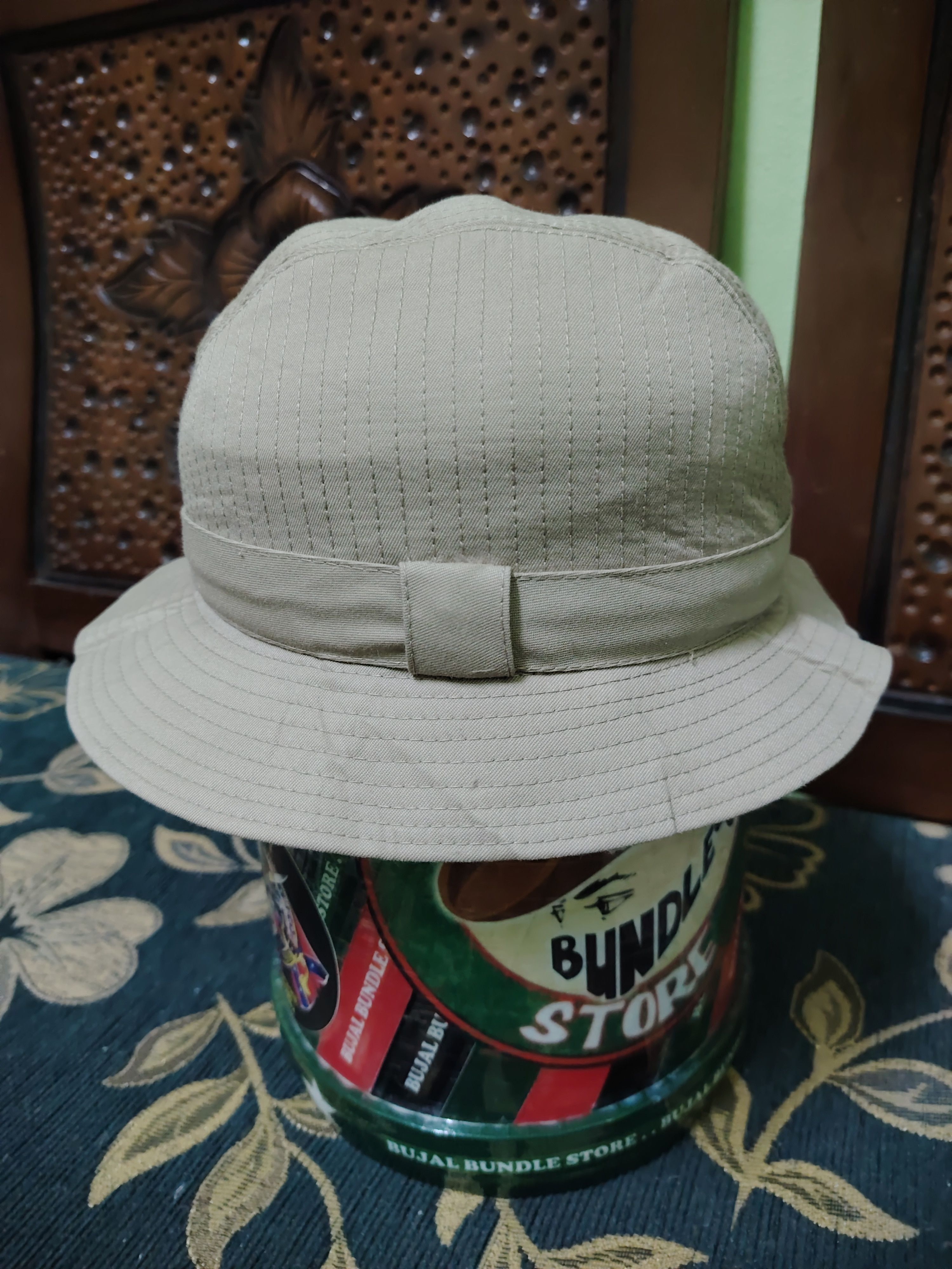 Burberry Vintage Burberrys London Ladies Fedora Bucket Hat England Size ONE SIZE - 2 Thumbnail