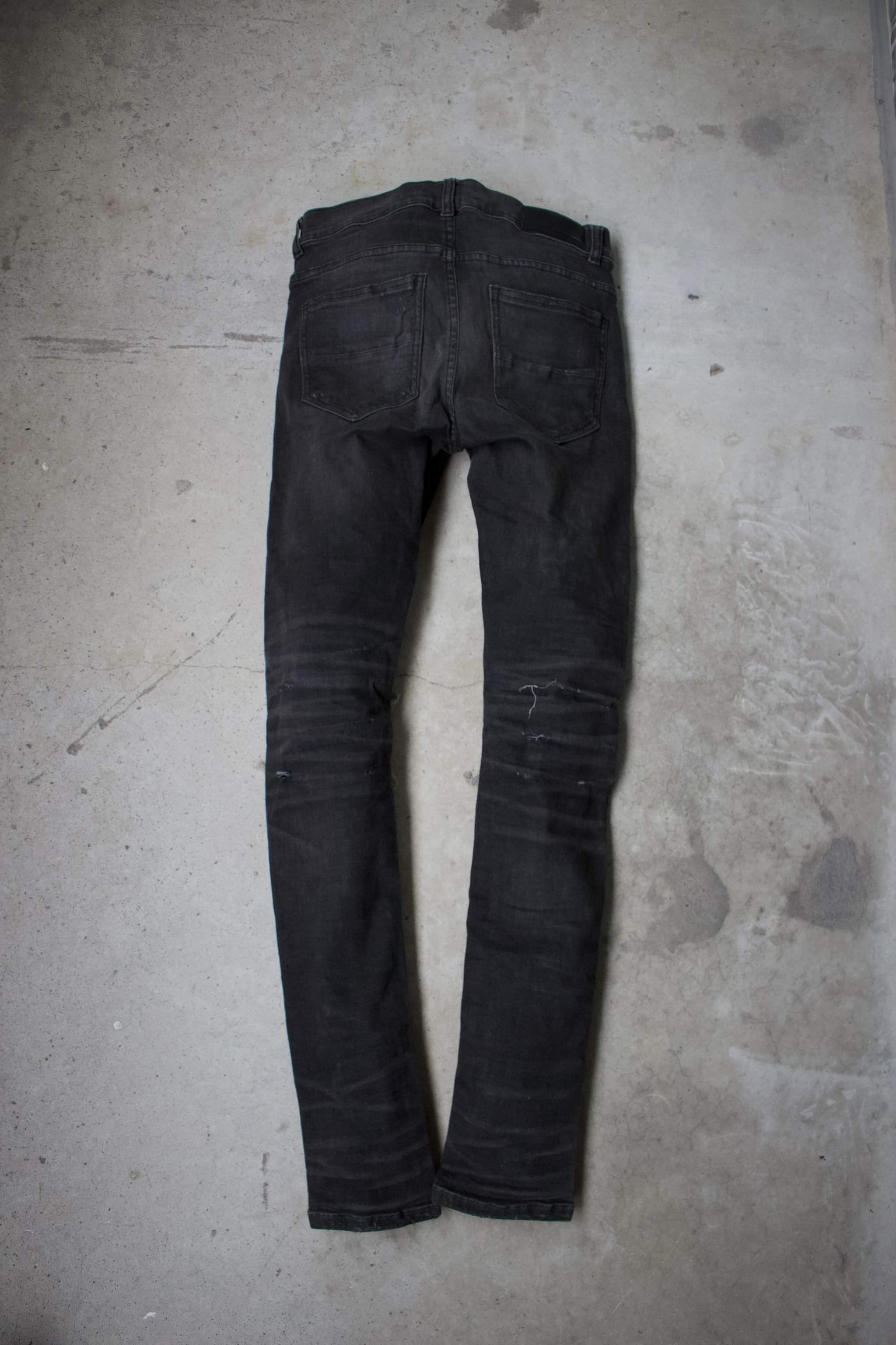 Amiri Amiri RARE First Edition Grey MX1 Denim Size US 28 / EU 44 - 2 Thumbnail