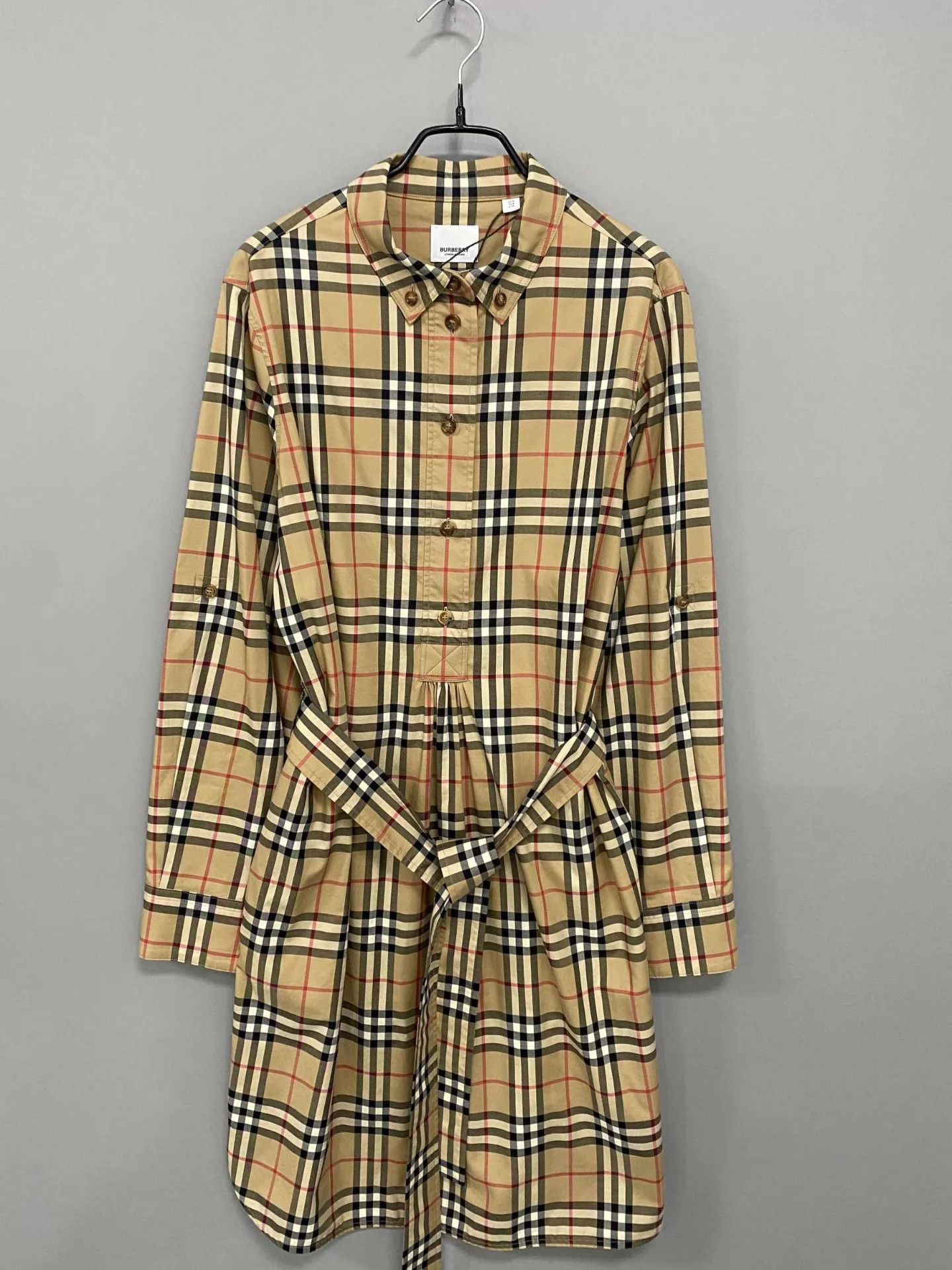 Burberry Burberry Classic Check Dress UK10 99 New Size M / US 6-8 / IT 42-44 - 1 Thumbnail
