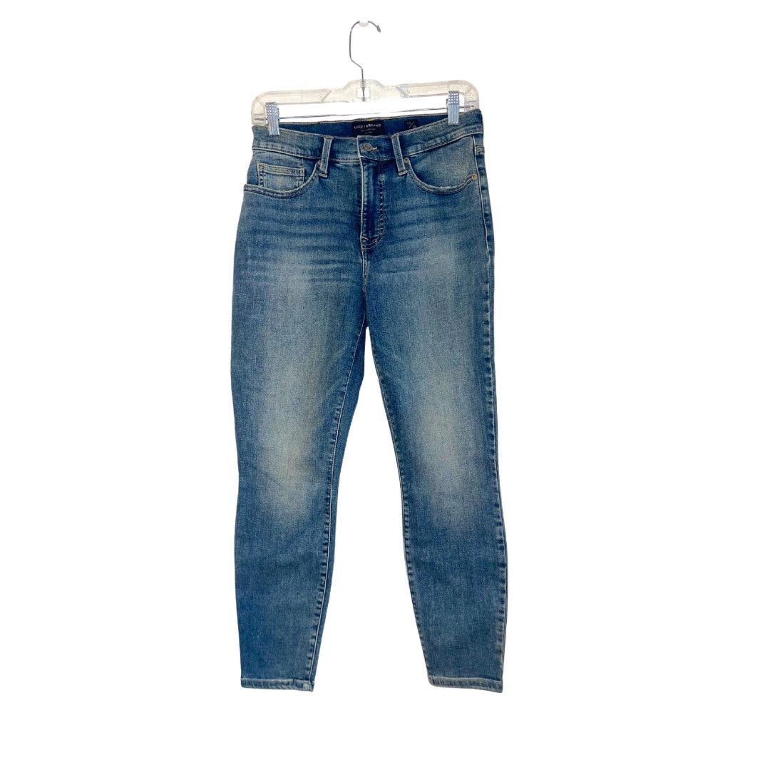 Lucky Brand Lucky Brand Ava Mid Rise Skinny Ankle Jeans Denim Size 10 Size 32" / US 10 / IT 46 - 1 Thumbnail
