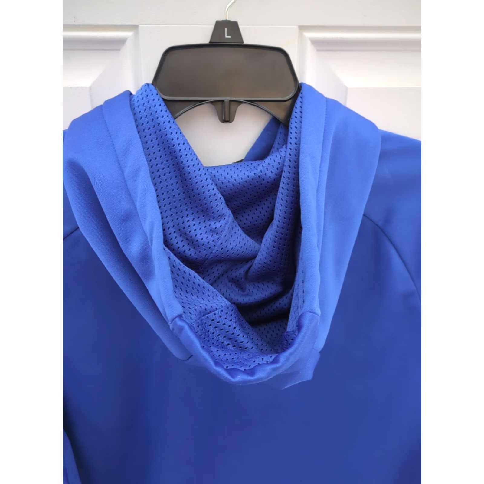 Nike Nike Hoodie Sweatshirt Mens XL Blue Dri-Fit Swoosh Logo Fleece Active Pullover Hooded Pockets Long Sleeve Size US XL / EU 56 / 4 - 5 Thumbnail