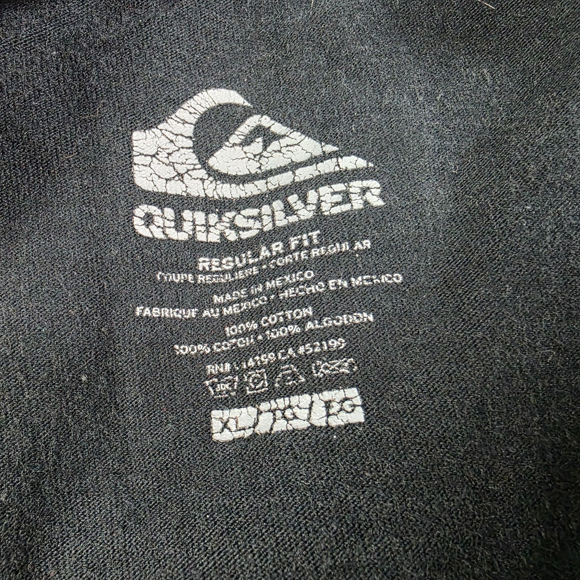 Quiksilver Quiksilver Mens Size XL Black Regular Fit Short Sleeve Shirt Size US XL / EU 56 / 4 - 4 Thumbnail