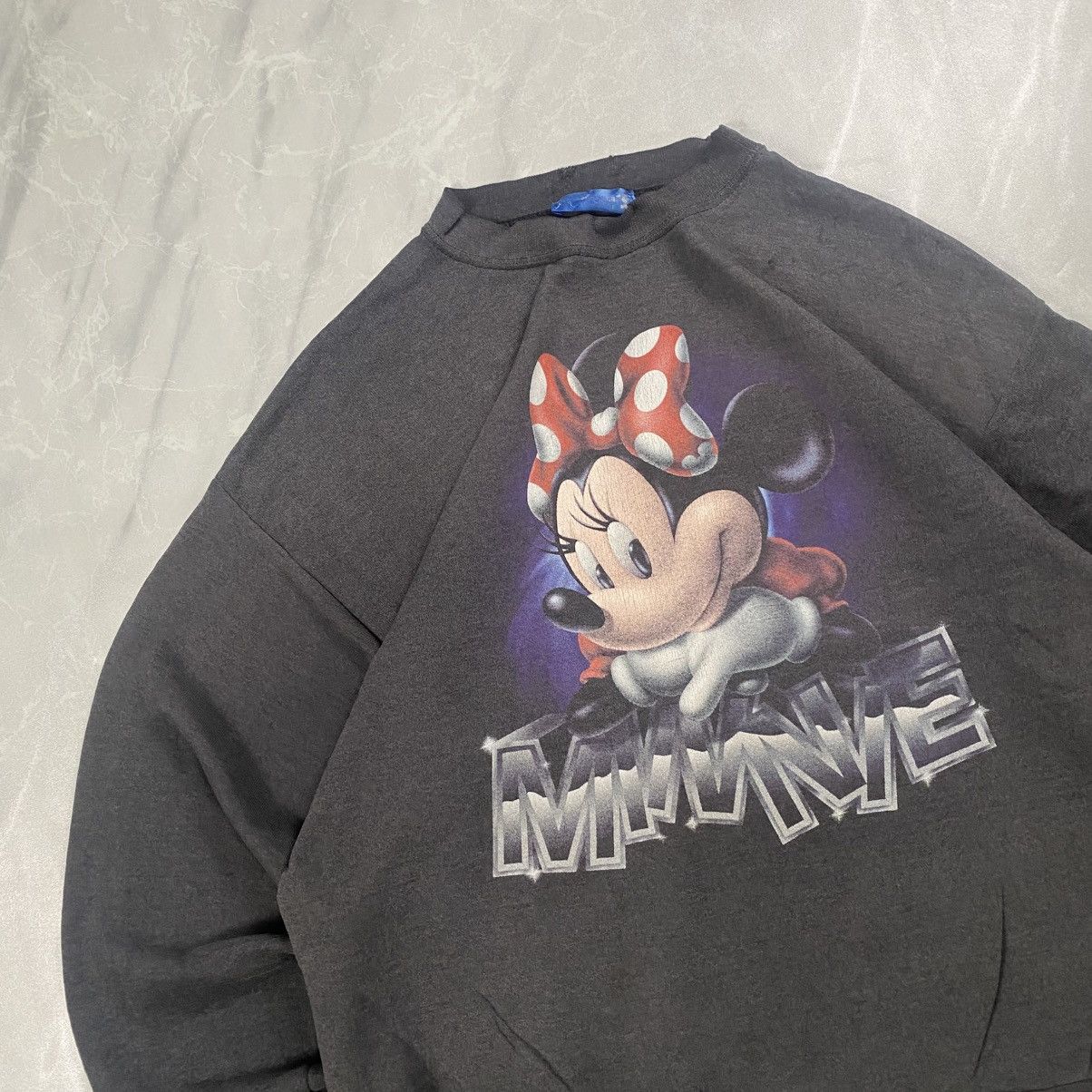 Mickey Mouse Rare Vintage 90s Tokyo Disney Minnie Mouse Distressed Size US L / EU 52-54 / 3 - 2 Thumbnail