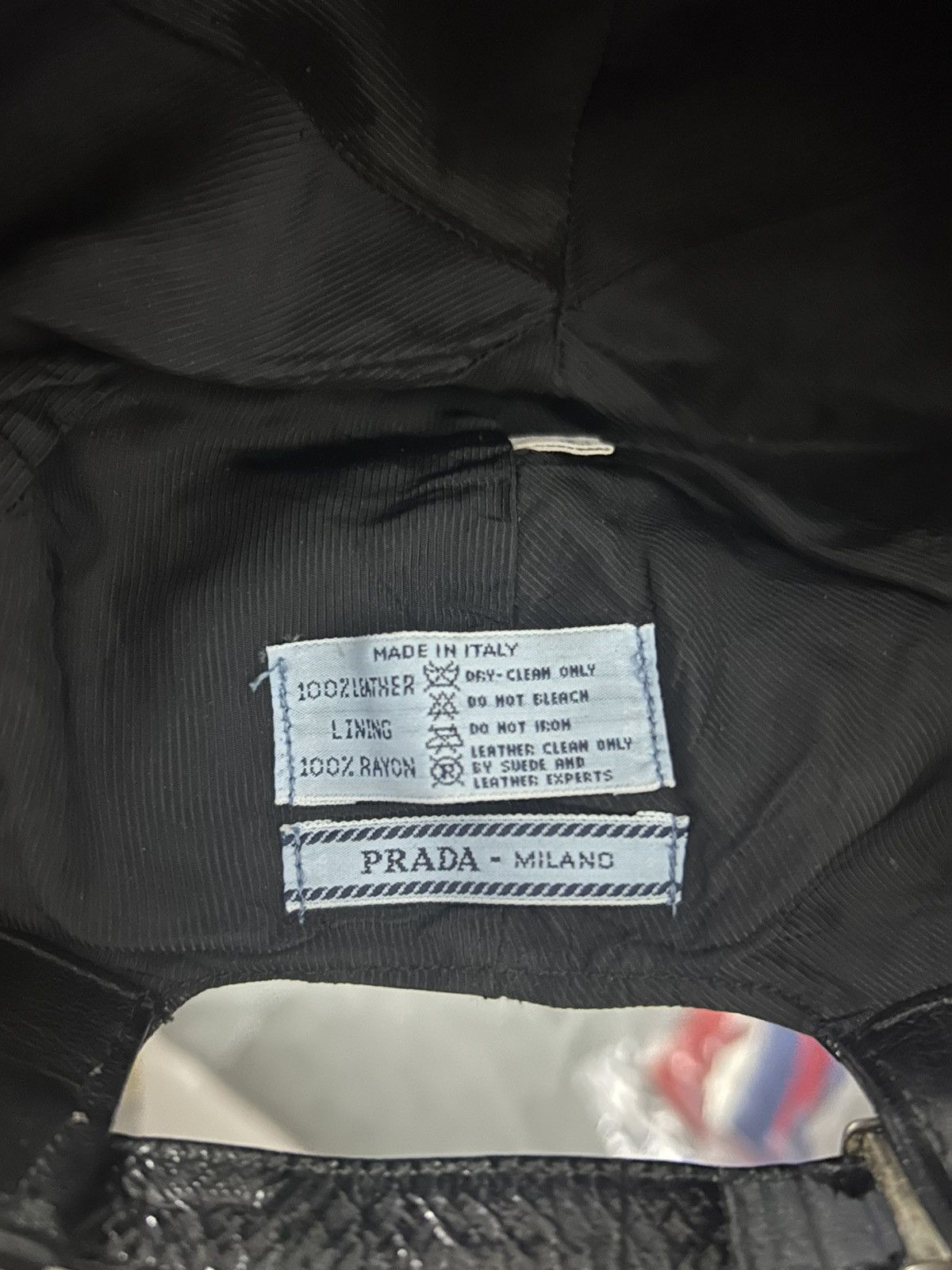 Prada Prada Leather Cap Size ONE SIZE - 13 Thumbnail