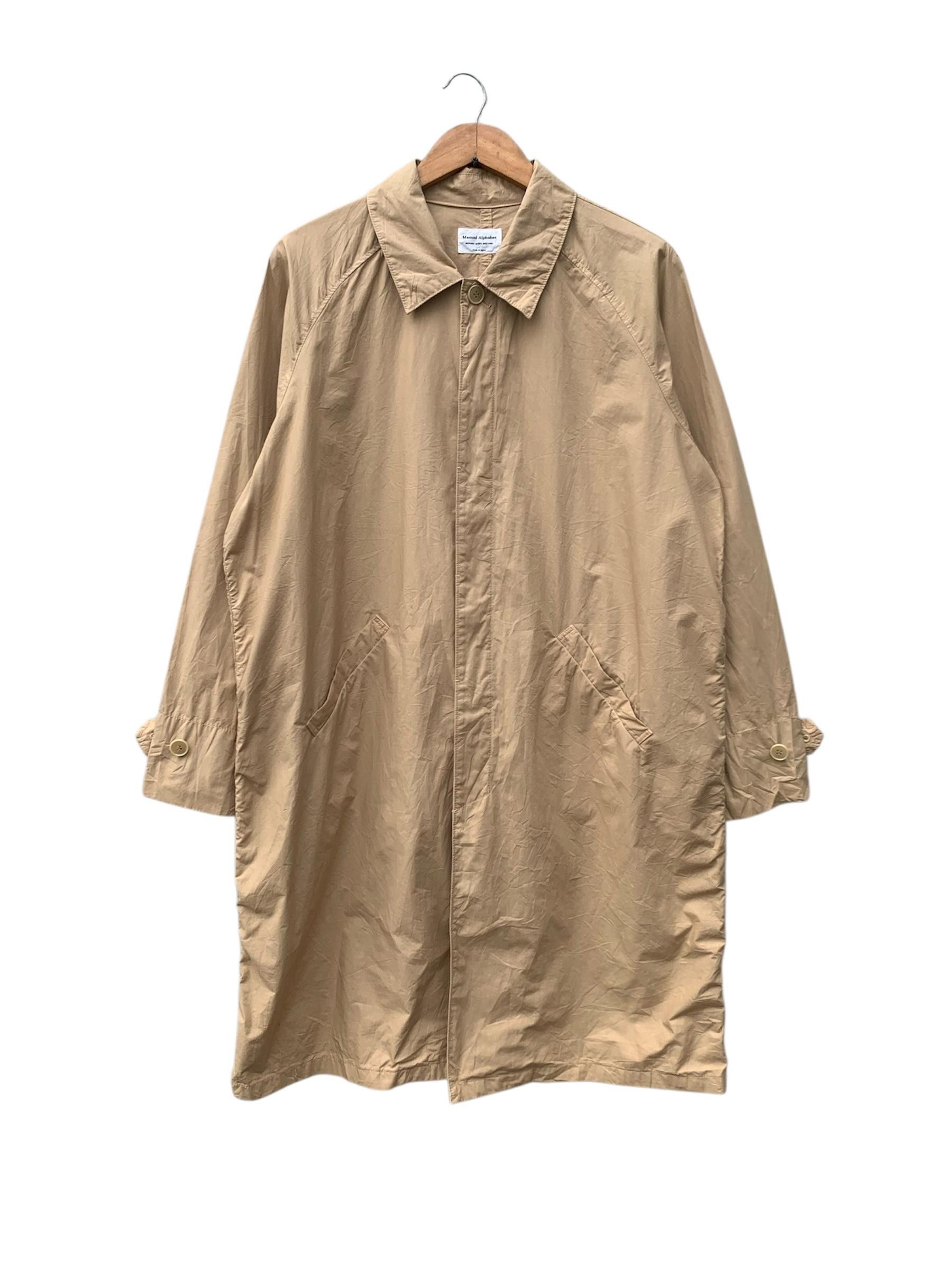 Japanese Brand × Manual Alphabet Vintage Manual Alphabet Trench Coat Jacket Size L / US 10 / IT 46 - 1 Thumbnail