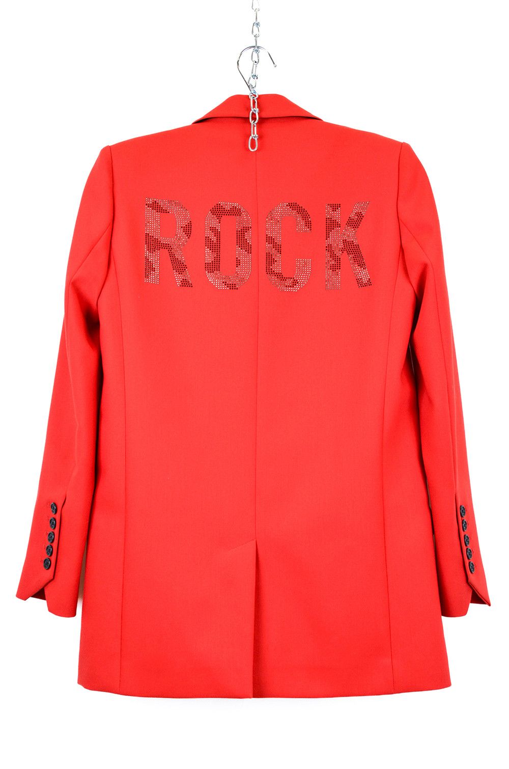 Zadig & Voltaire ZADIG & VOLTAIRE Viva Bis Red Blazer – Size 36 Size XS / US 0-2 / IT 36-38 - 2 Thumbnail