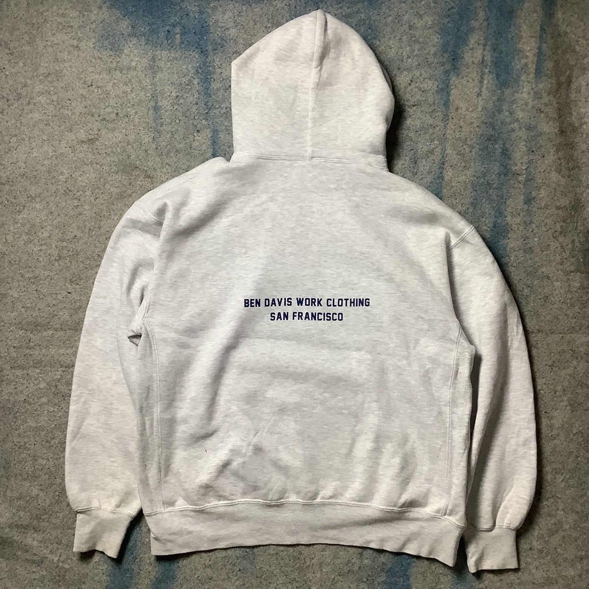 Ben Davis × Vintage 90s Ben Davis Boxy Hoodie Vintage Size US XL / EU 56 / 4 - 9 Thumbnail