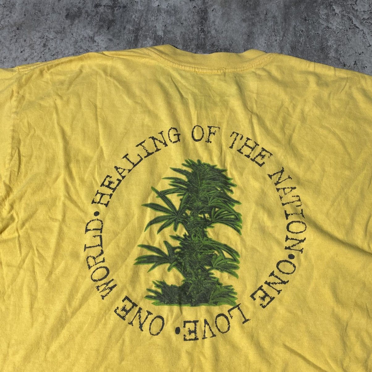 Band Tees Vintage Cooyah Marijuana Reggae Tshirt Size US XL / EU 56 / 4 - 5 Thumbnail