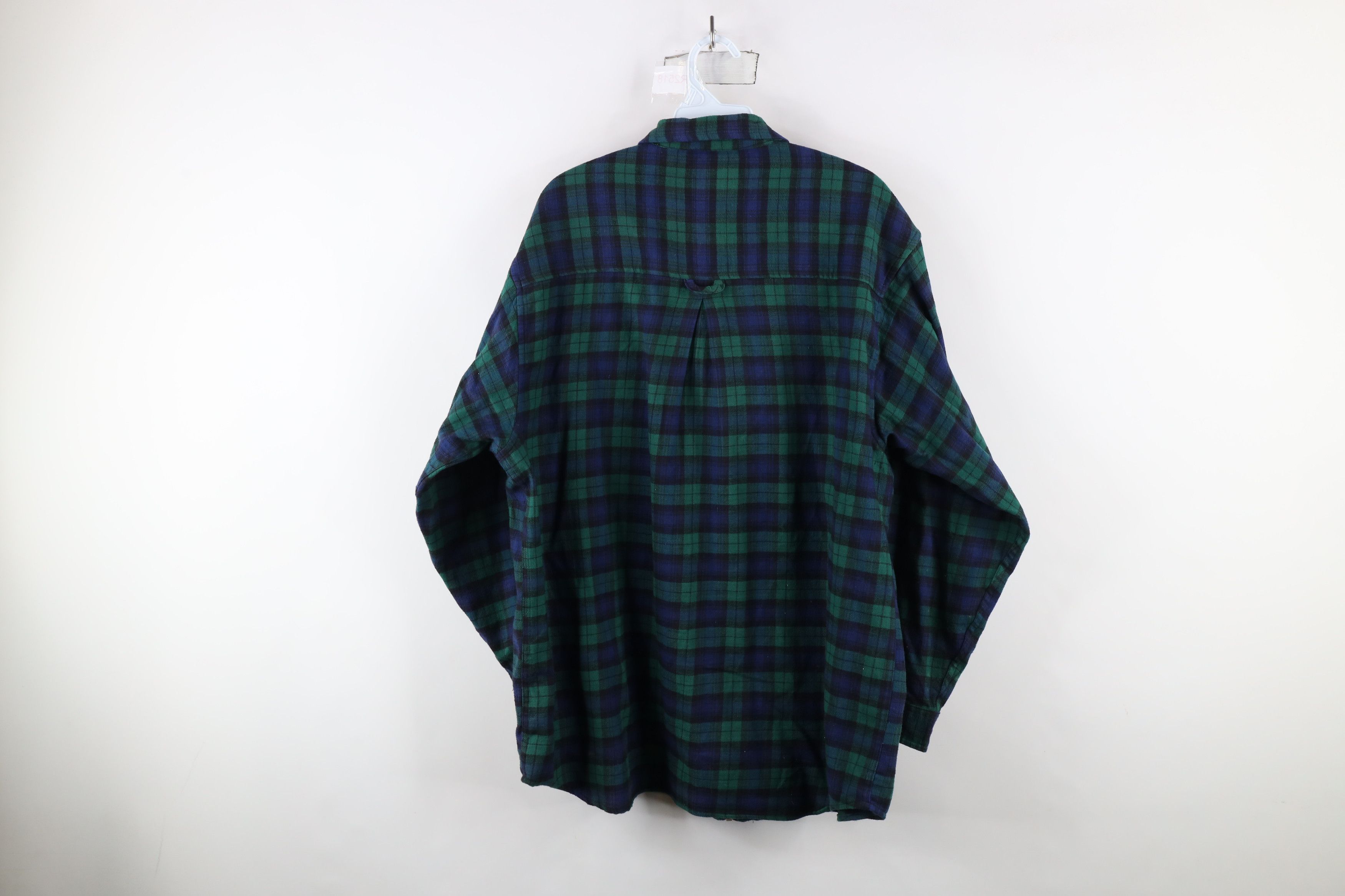 Vintage Vintage 90s Streetwear Flannel Shirt Jacket Jac Shirt Size US L / EU 52-54 / 3 - 12 Thumbnail