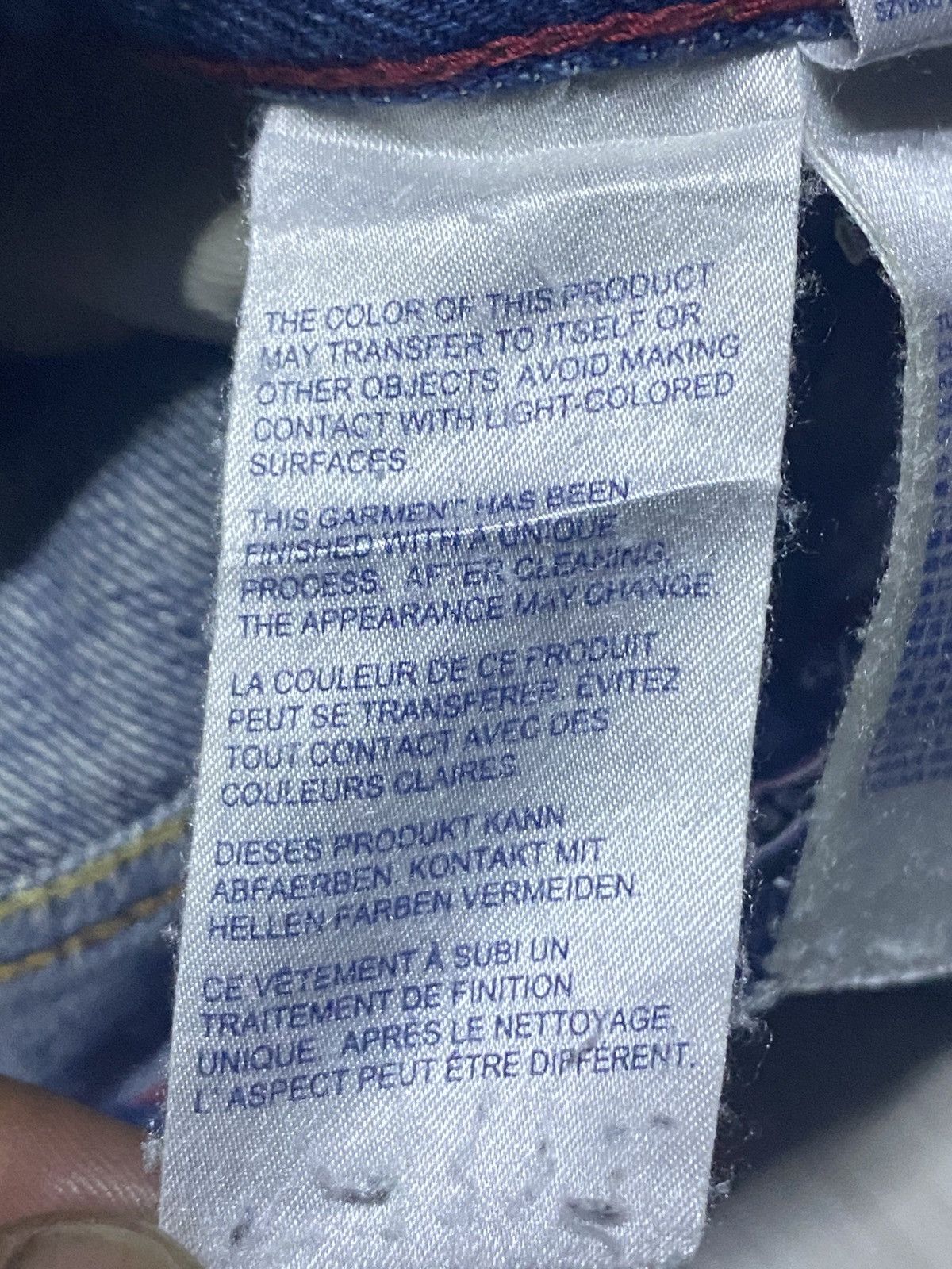 Tommy Hilfiger Tommy Hilfiger Blue Wash Loose Jeans Size US 32 / EU 48 - 19 Thumbnail
