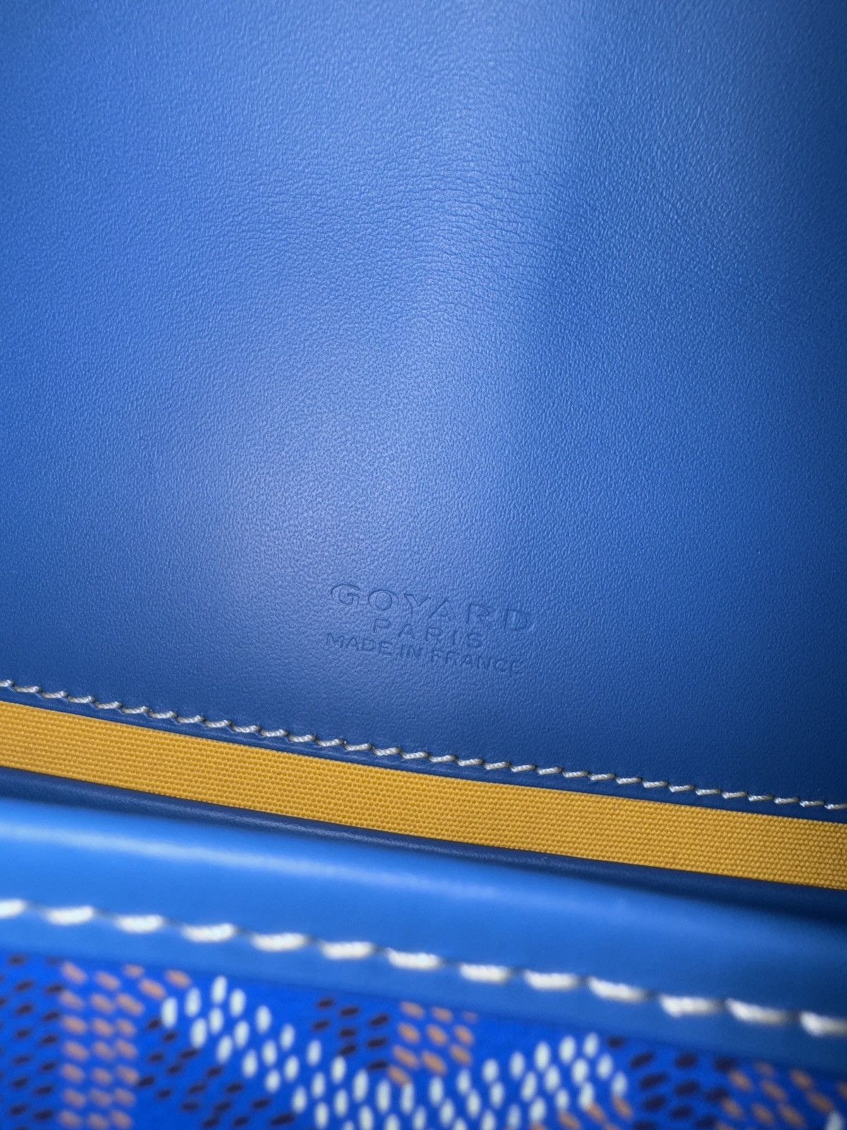Goyard Authentic - GOYARD BELVEDERE II SKY BLUE PM MESSENGER BAG Size ONE SIZE - 11 Thumbnail