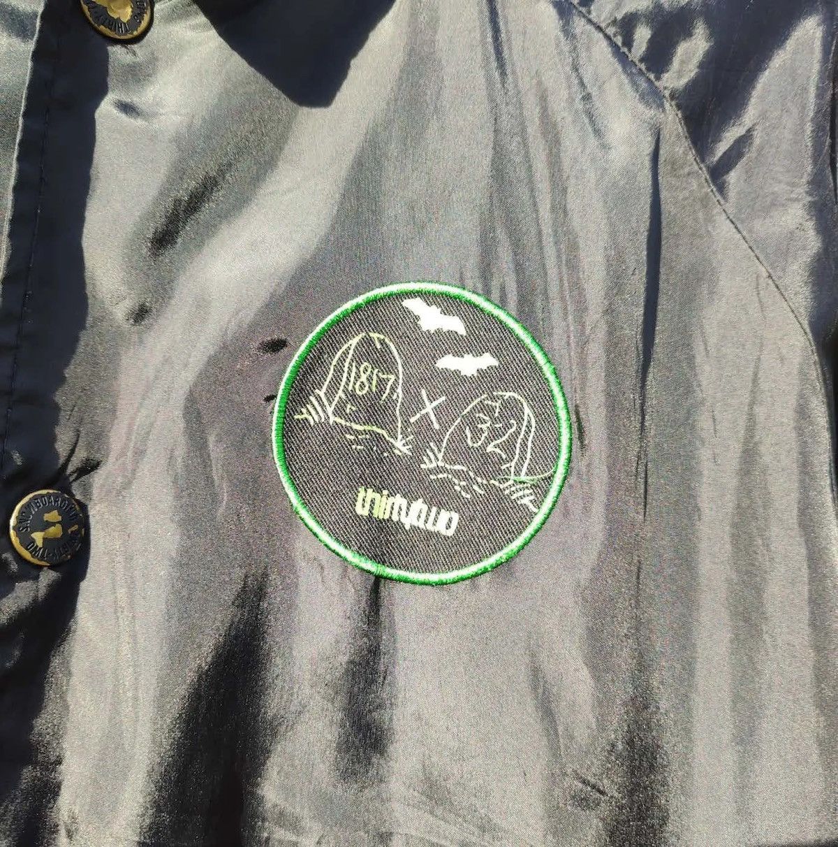 Designer ThirtyTwo × 1817 Lightweight Coach Jacket – Black – Size L Size US L / EU 52-54 / 3 - 2 Thumbnail