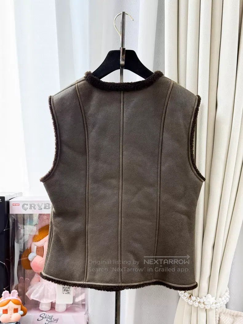 Chanel Chanel Fur all-in-one vest suede cotton vest Size M / US 6-8 / IT 42-44 - 3 Thumbnail