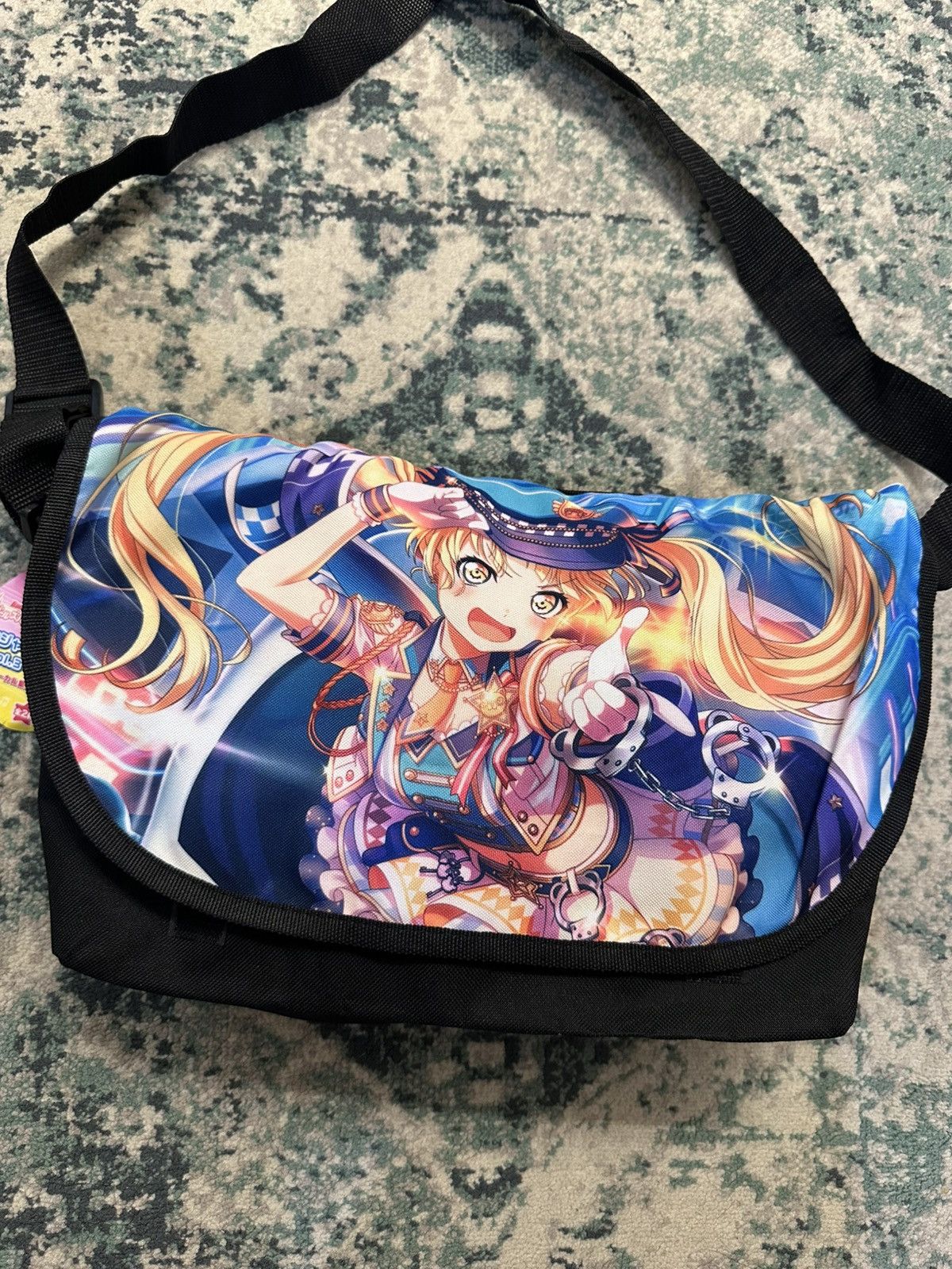 Anime × Japanese Brand Kokoro Tsurumaki "BanG Dream! Girls Band Party! Sling Bag Size ONE SIZE - 3 Thumbnail