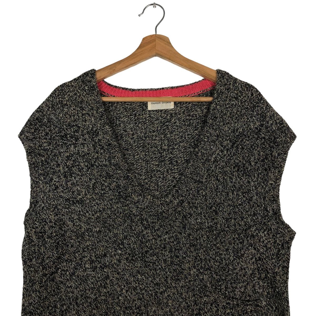 Issey Miyake 🔥Vintage Knit Tank Top Tsumori Chisato Issey Miyake Japan Size US M / EU 48-50 / 2 - 3 Thumbnail