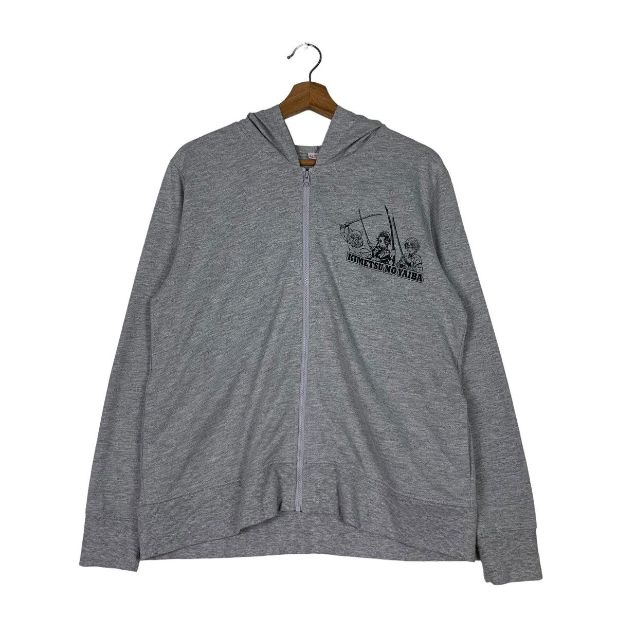 Japanese Brand DEMON SLAYER KIMETSU NO YAIBA ZIPPER HOODIES #0804-C36 Size US M / EU 48-50 / 2 - 1 Thumbnail
