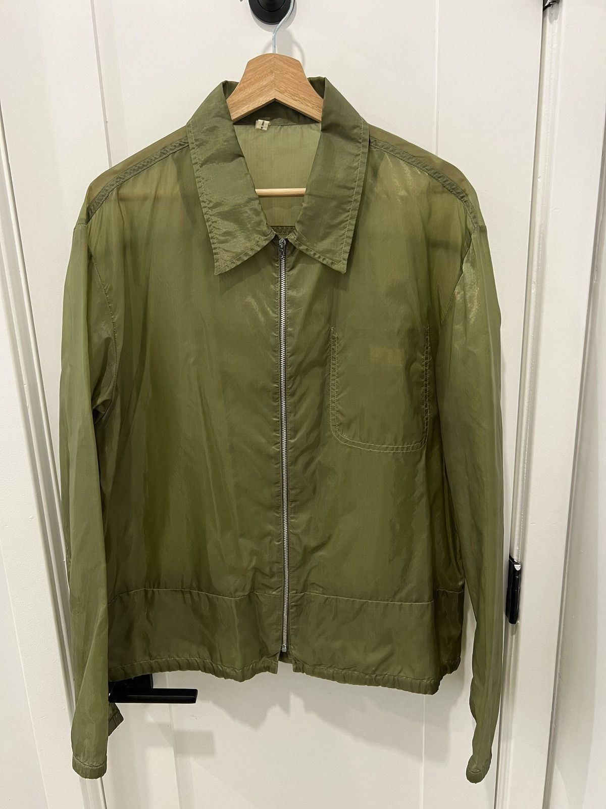 Helmut Lang SS 1998 Translucent Ripstop Nylon Blouson Jacket Size US L / EU 52-54 / 3 - 2 Thumbnail