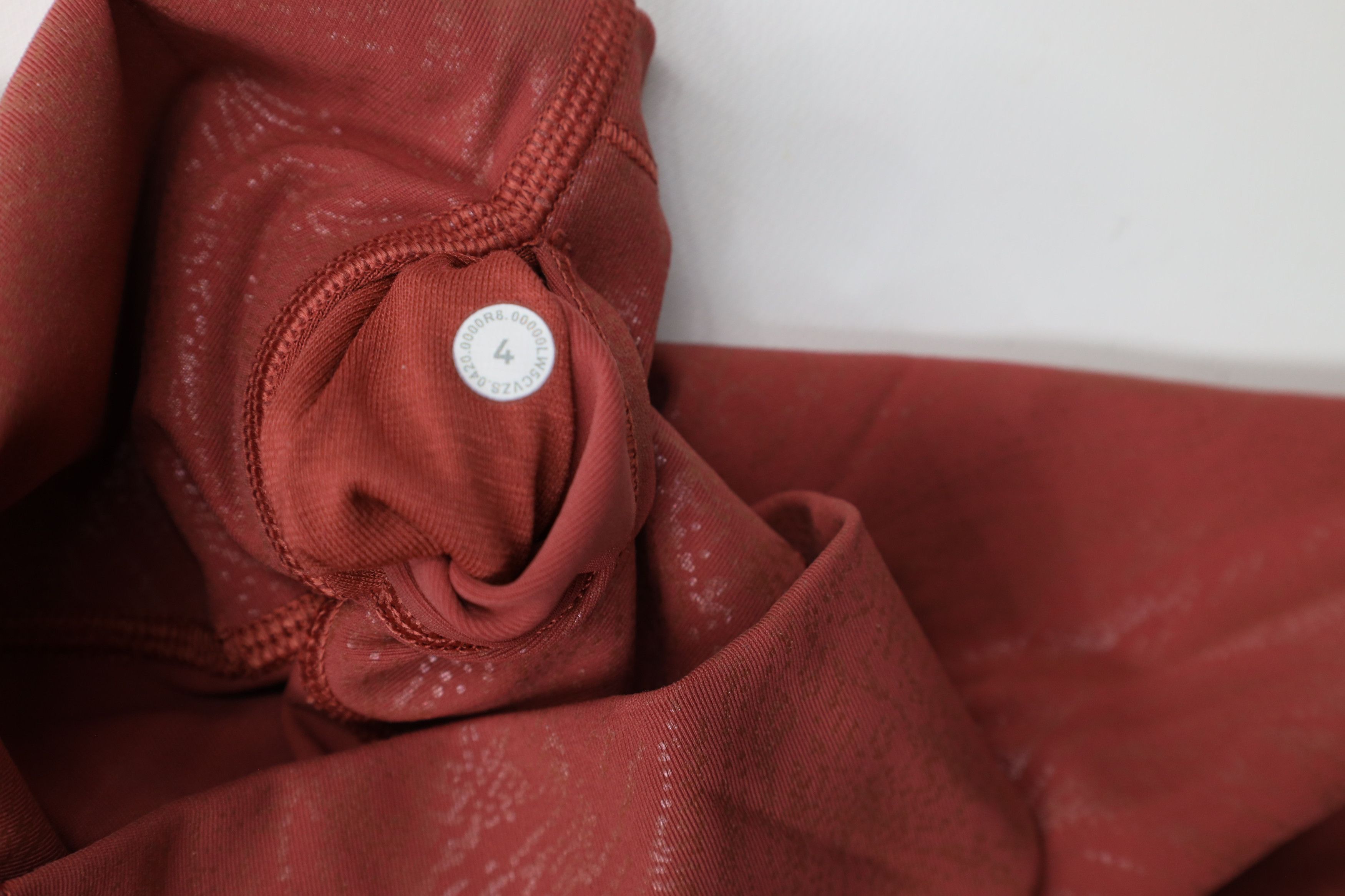Lululemon × Vintage Lululemon Wunder Under High Rise Cropped Pants Leggings Pink Size 27" / US 4 / IT 40 - 6 Thumbnail