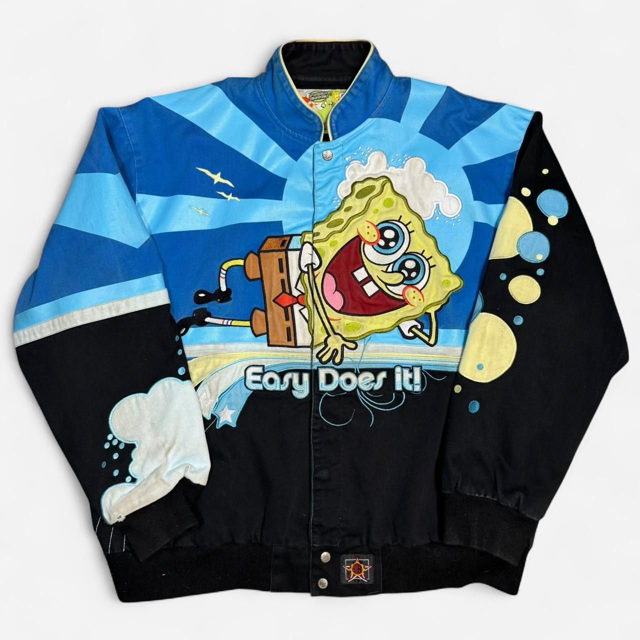 Jeff Hamilton Vintage 2000s XL Spoongebob Squarepants Jeff Hamilton Jacket Size US XL / EU 56 / 4 - 1 Thumbnail