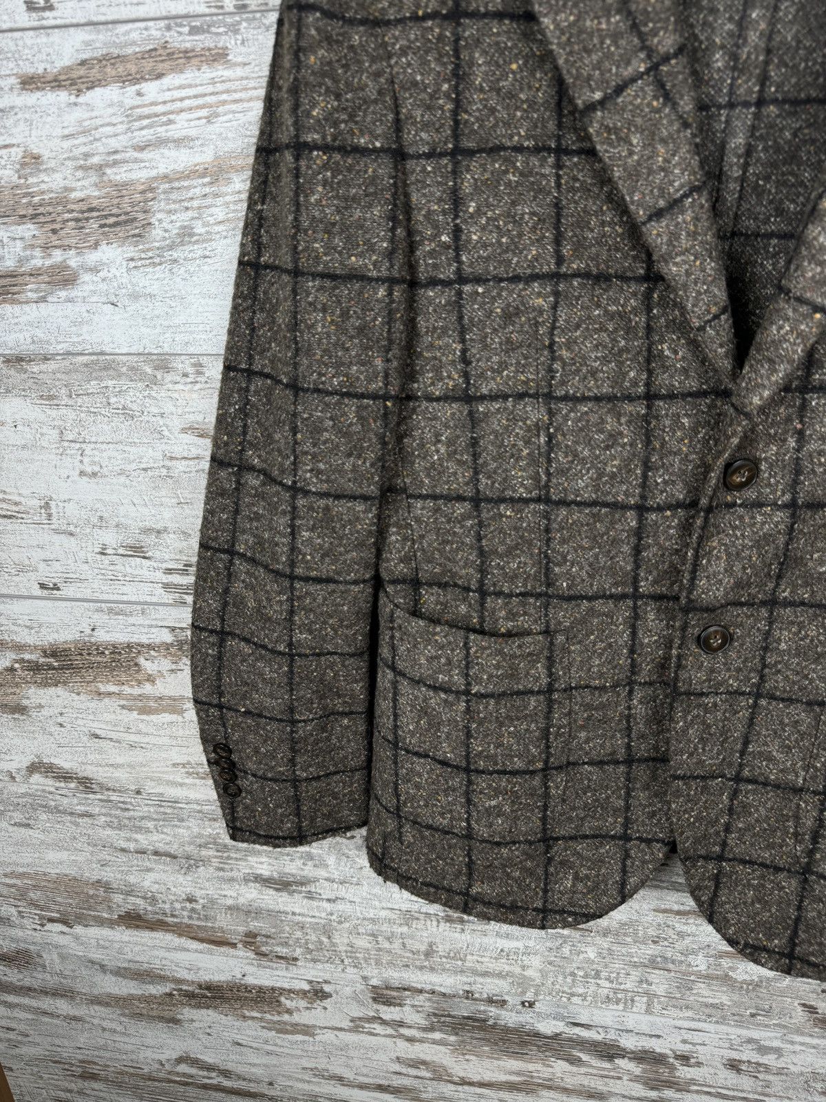 L.B.M. 1911 Mens L.b.m. 1911 Sport Giacca blazer jacket brown wool Size US S / EU 44-46 / 1 - 4 Thumbnail