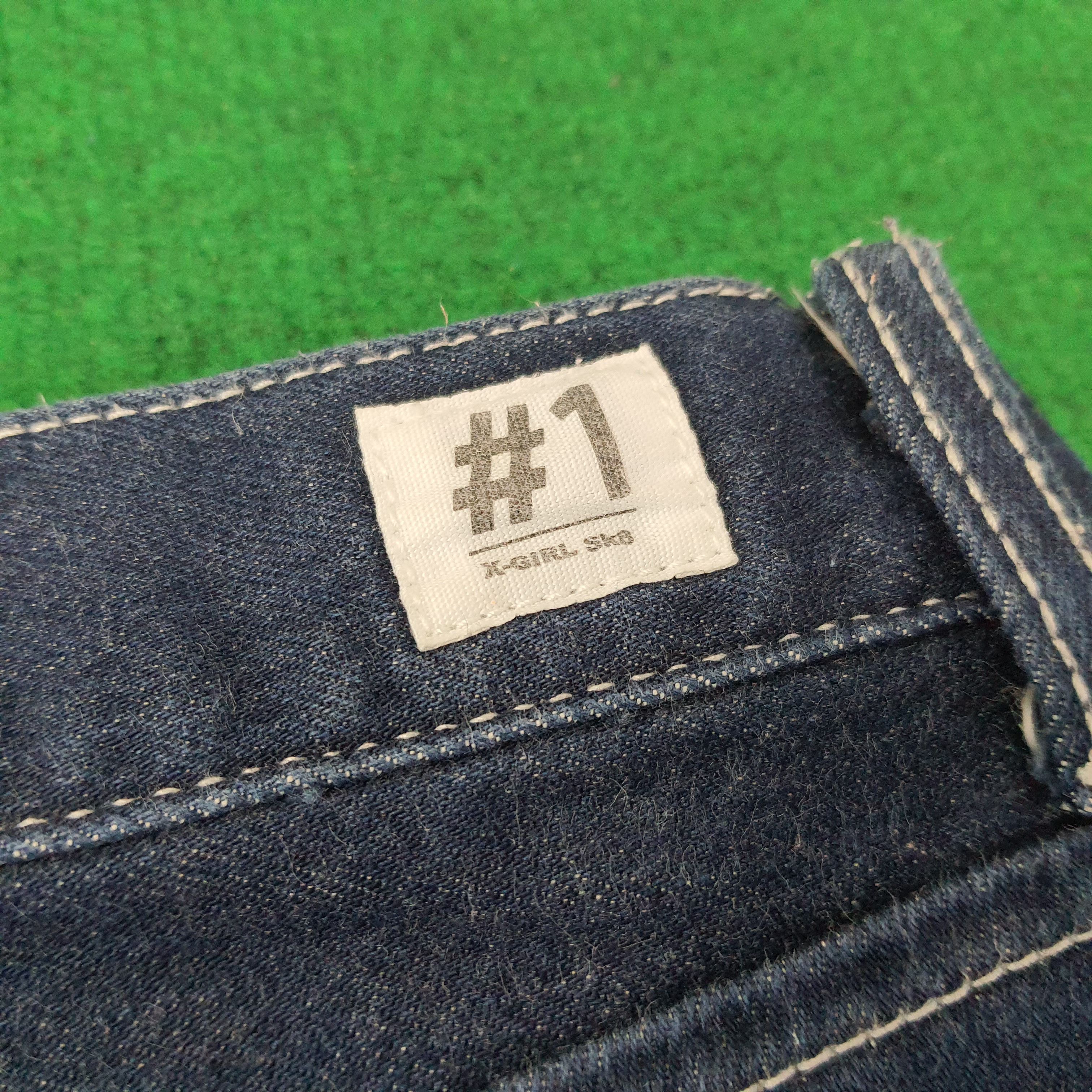X-Girl Vintage X-girl Japan Brand Streetwear Denim Pants C252N3 Size 27" / US 4 / IT 40 - 5 Thumbnail