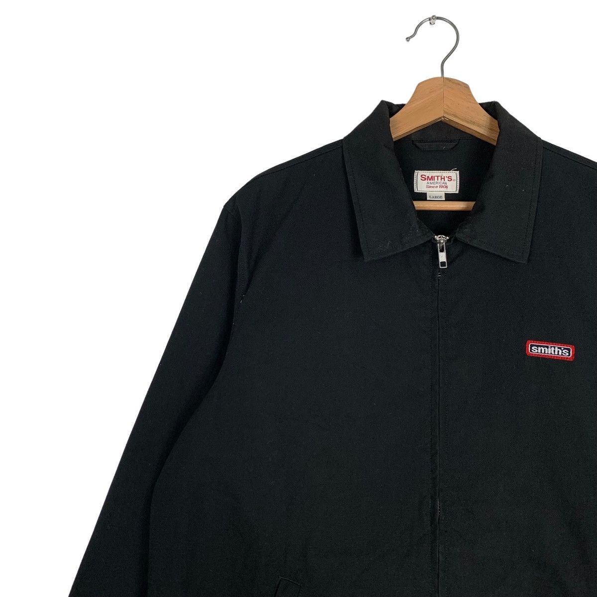 Japanese Brand Smiths American Black Casual Work Jacket #0521-C24 Size US L / EU 52-54 / 3 - 6 Thumbnail