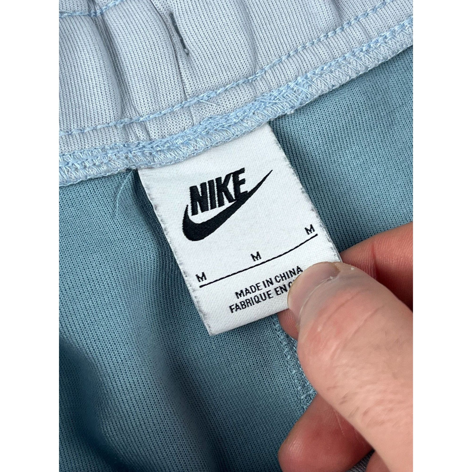 Nike Nike Tech Fleece Joggers Blue & Gray Mens Size M Size US 32 / EU 48 - 2 Thumbnail
