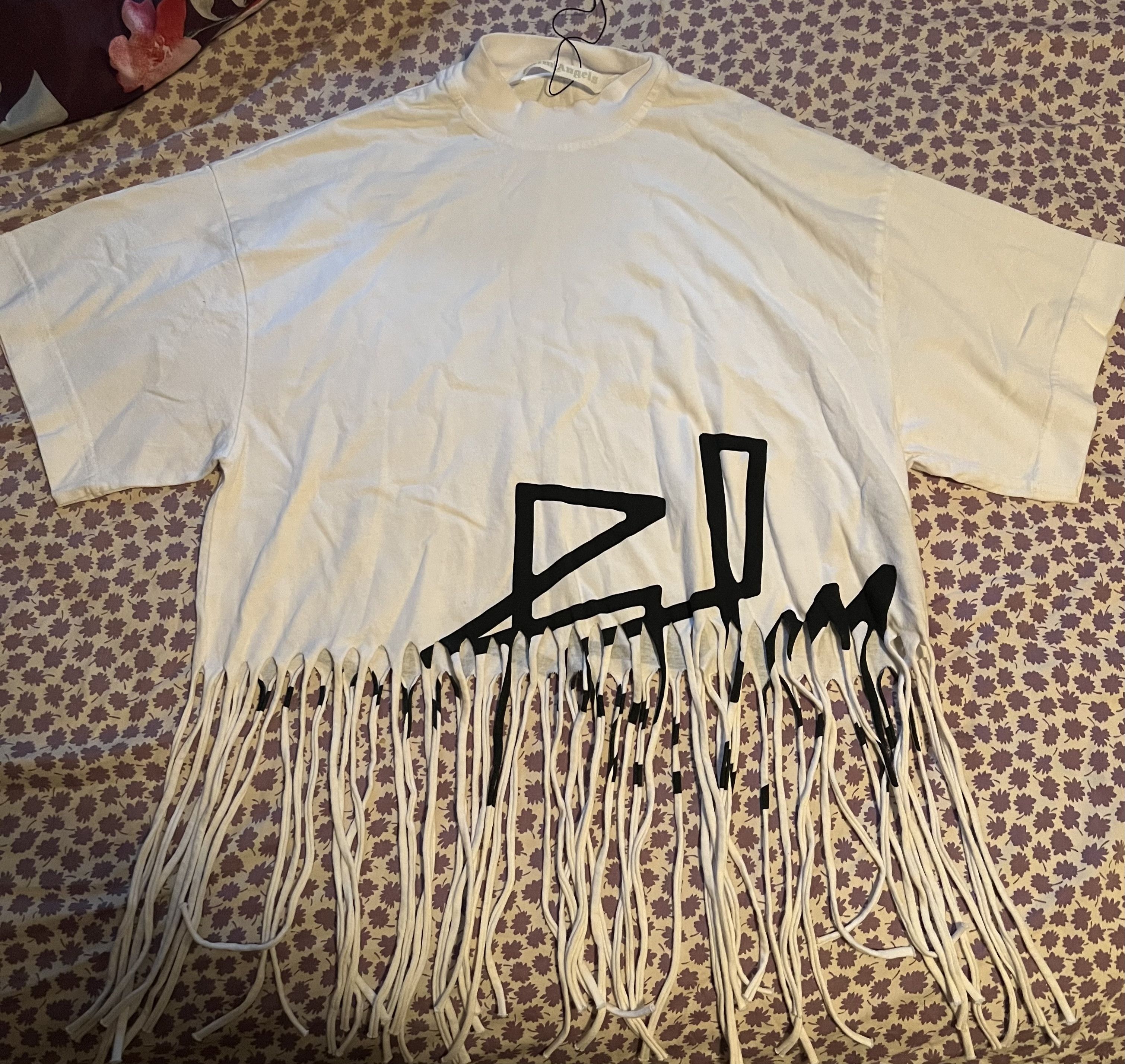 Palm Angels Palm angels fringe shirt Size S / US 4 / IT 40 - 2 Thumbnail