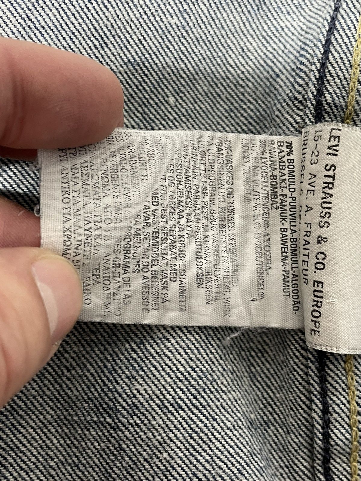 Levi's Vintage Levi’s 90s Engineered Workwear Denim Jacket Rare Size US L / EU 52-54 / 3 - 11 Thumbnail