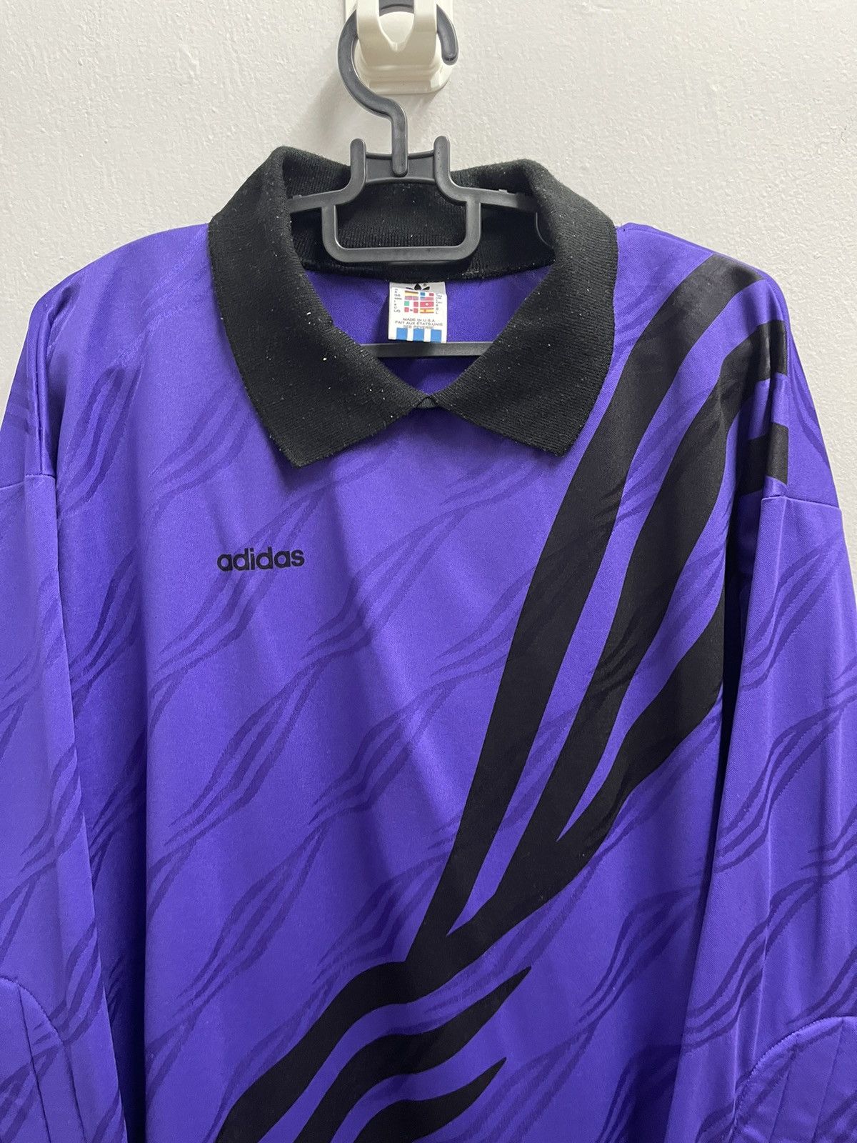 Adidas Vintage ADIDAS Goal Keeper Padded Jersey Size US XL / EU 56 / 4 - 2 Thumbnail