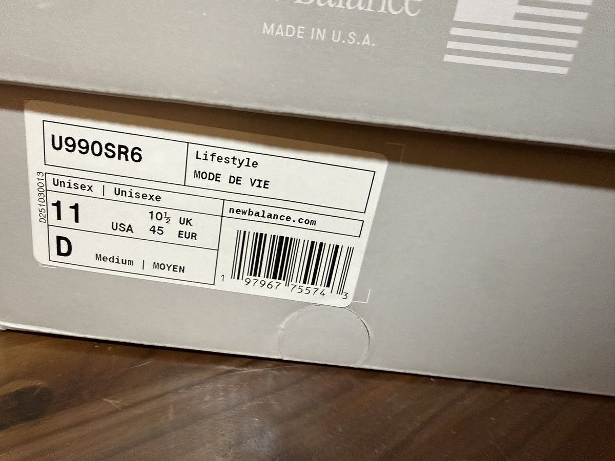 New Balance New Balance Made in USA 990v6 Sunrise Salmon (U990SR6) Sz 11 Size US 11 / EU 44 - 9 Thumbnail