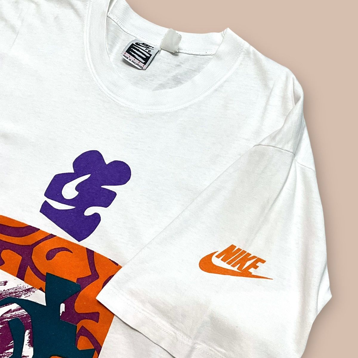 Nike OG 90s Nike White Tee Size US L / EU 52-54 / 3 - 4 Thumbnail