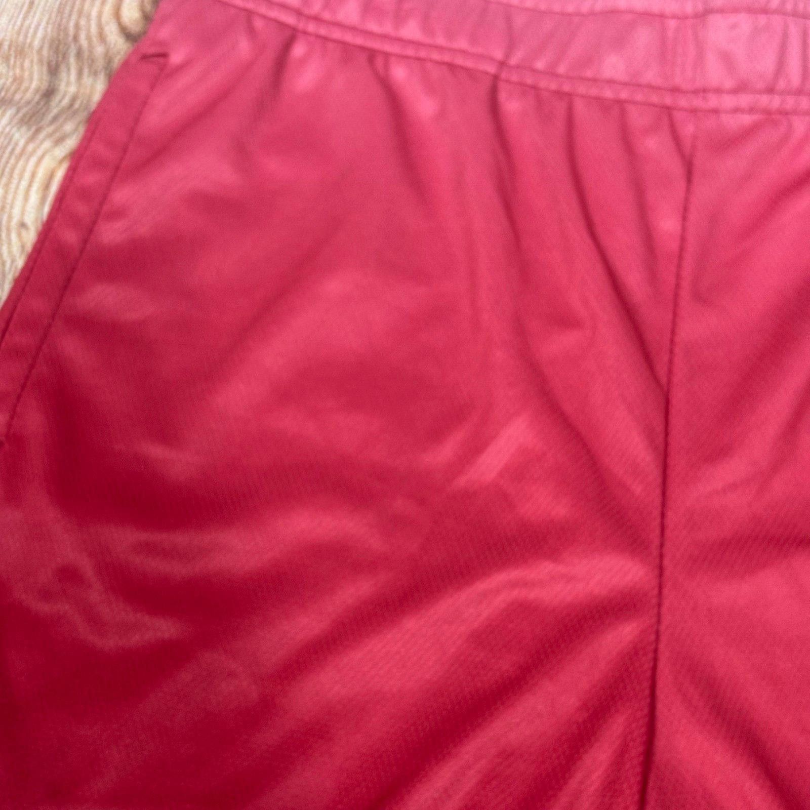 Zylos George Machado Zelos Men's Large Athletic Shorts in Red NWT Size US 34 / EU 50 - 3 Thumbnail